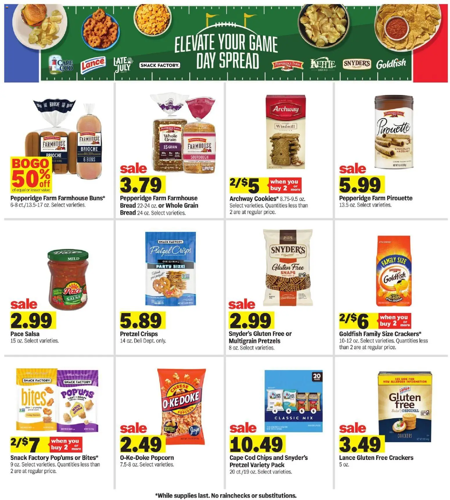 Meijer Weekly Ad - valid from 09/09/2026 | Page: 33 | Products: Popcorn, Honey, Chips, Game