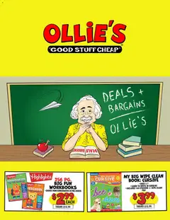 Preview of Ollie's weekly ads valid from 08/19/2026