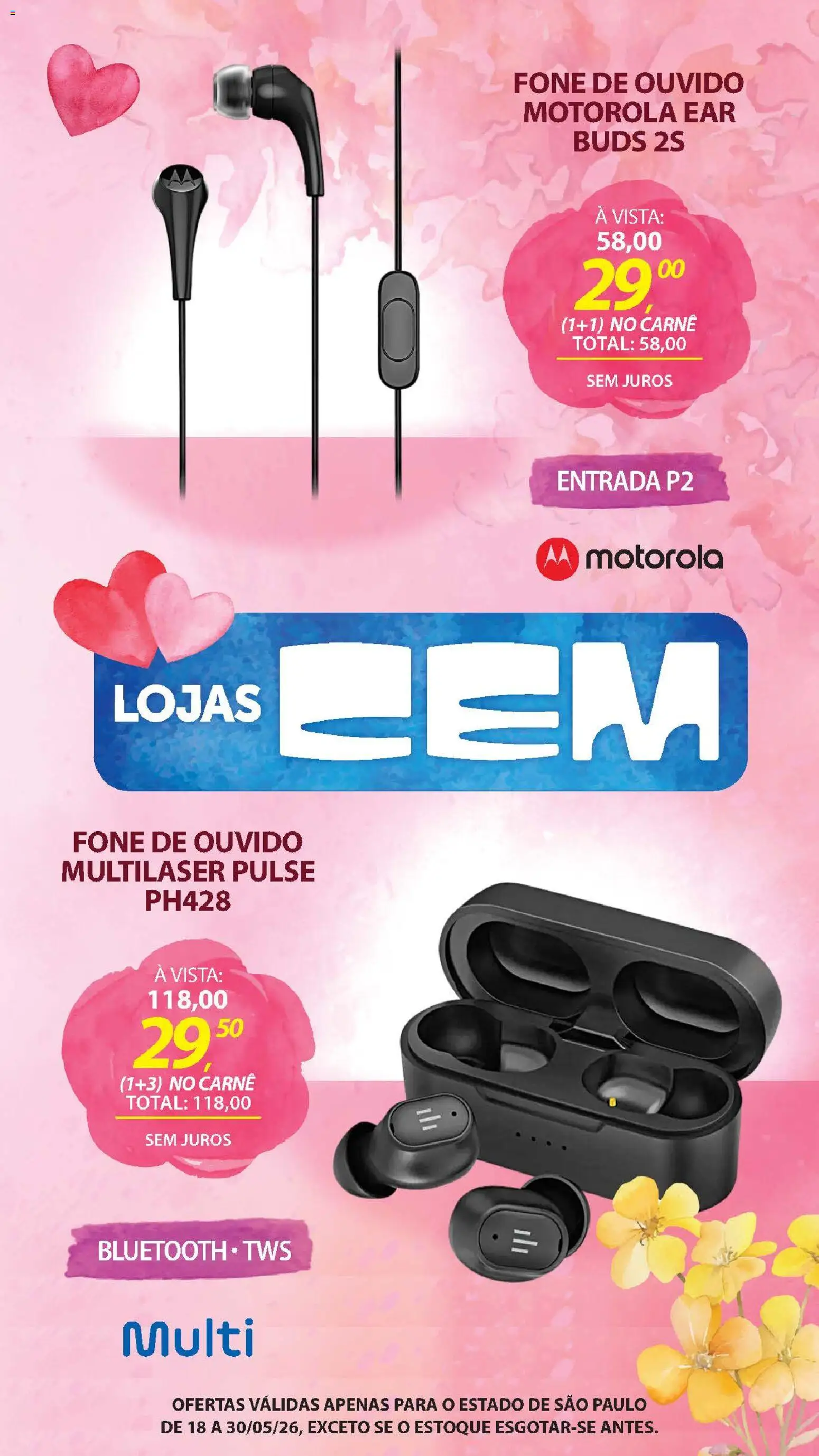 Lojas Cem - Ofertas atuais de 18/05/2026 ? Não perca as melhores promoções! | Brasil