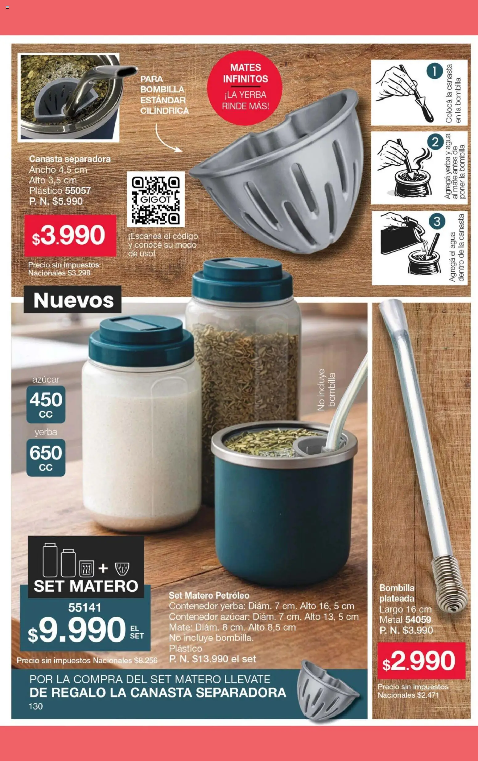 Gigot - CAMPAÑA 10 │ válido desde el 18.06.2026 | Página: 138 | Productos: Azucar, Agua, Petróleo, Canasta