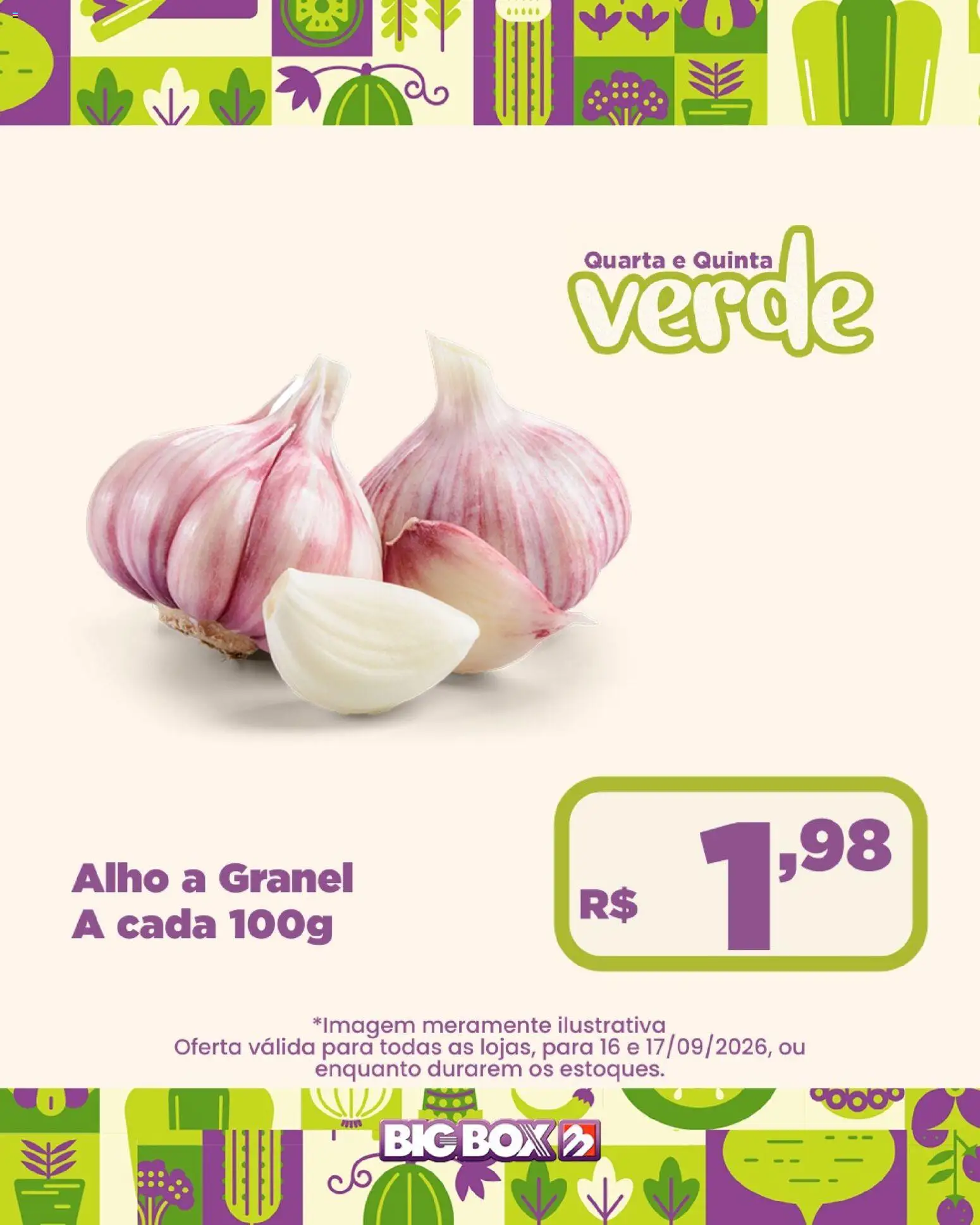Big Box Folheto - válido de 16/09/2026 | Página: 12 | Produtos: Alho