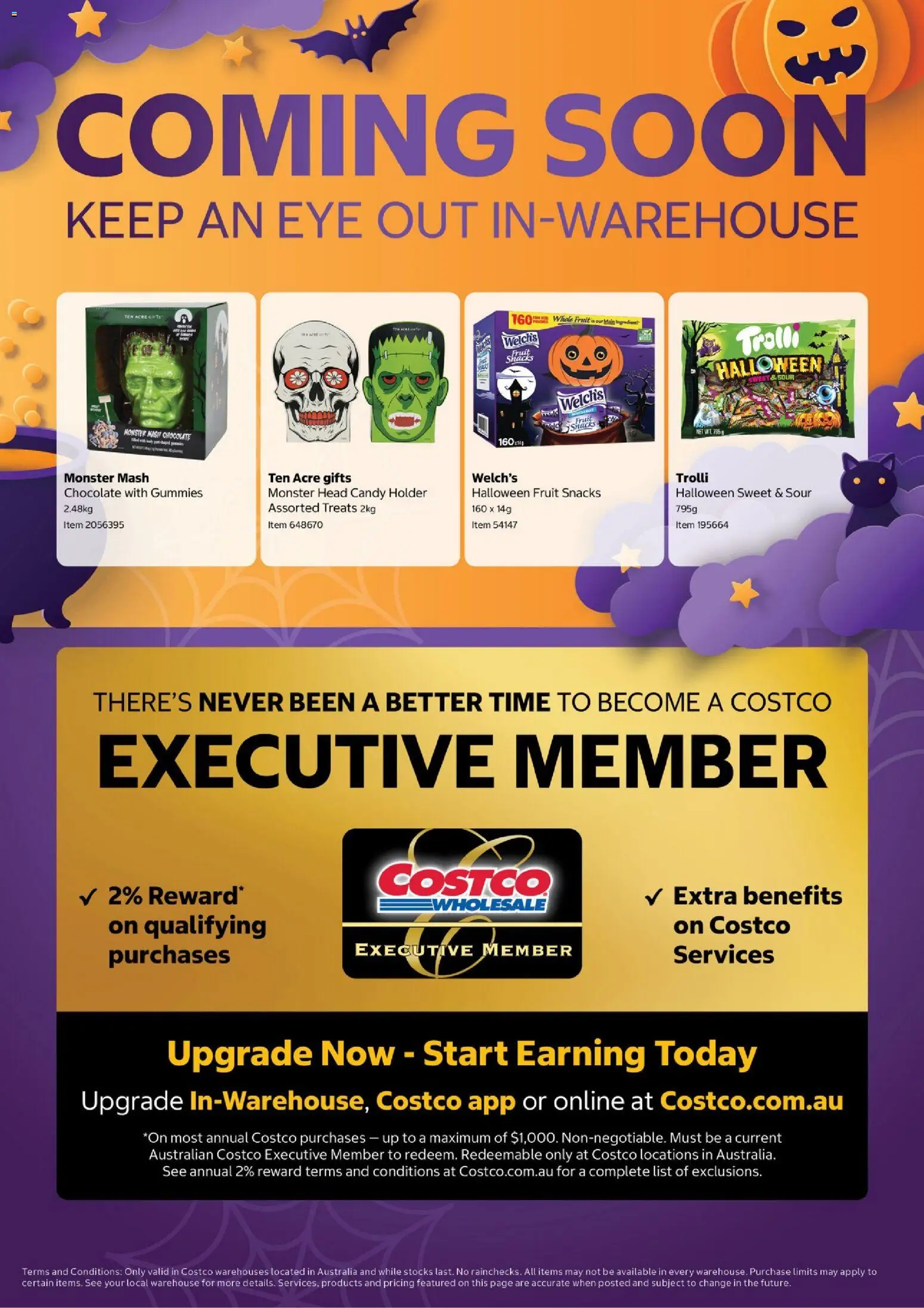 Costco catalogue - valid from 10/08/2026 | Page: 2 | Products: Snacks, Chocolate, Fruit