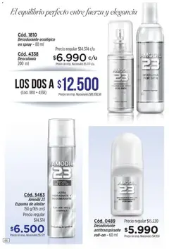 Vista previa Amodil - Campaña 10 válido desde el 01.06.2026 | Página: 66 | Productos: Espuma de afeitar, Desodorante, Antitranspirante, Espuma