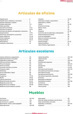 Vista previa de Office Depot catálogo 2026, nuevo folleto de la tienda, válido en México a partir del 12.01.2026 | Página: 3