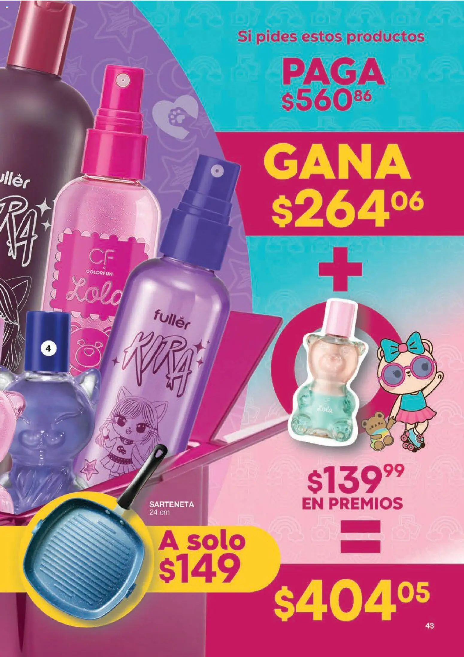 Nuevas ofertas de Fuller válidas en toda la República Mexicana desde el 29.04.2026. ¡Encuentra las mejores ofertas en Fuller Gana Mas 2 2026! | Página: 43