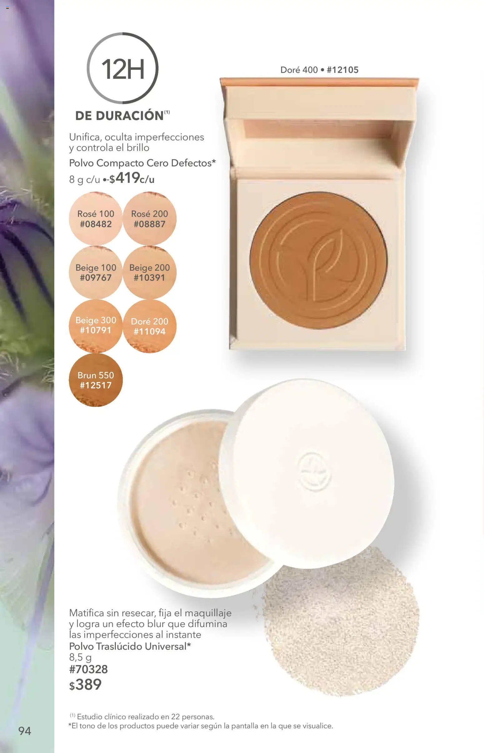 Nuevas ofertas de Yves Rocher válidas en toda la República Mexicana desde el 25/08/2026. ¡Encuentra las mejores ofertas en Yves Rocher campaña 12 2026! | Página: 96 | Productos: Brillo, Polvo compacto, Maquillaje, Polvo