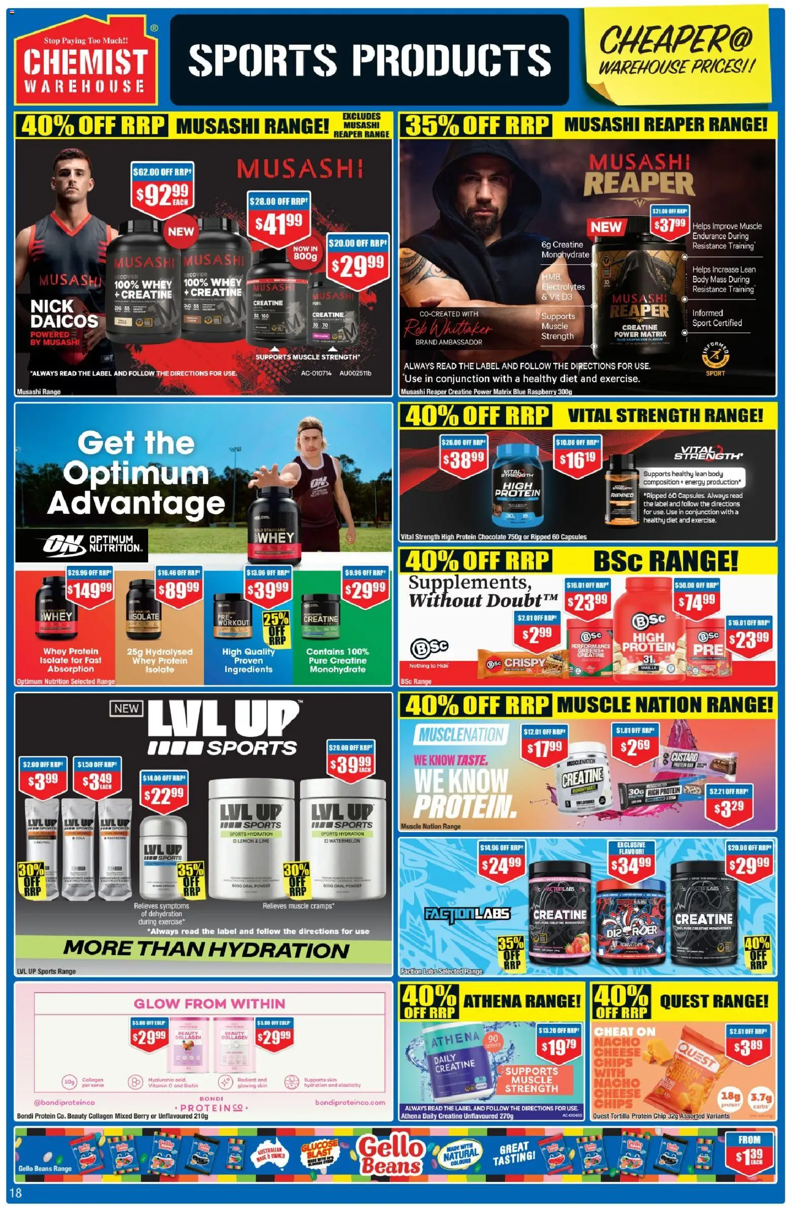   ﻿﻿Chemist Warehouse catalogue from 23/07/2026 > Big discounts — page 18