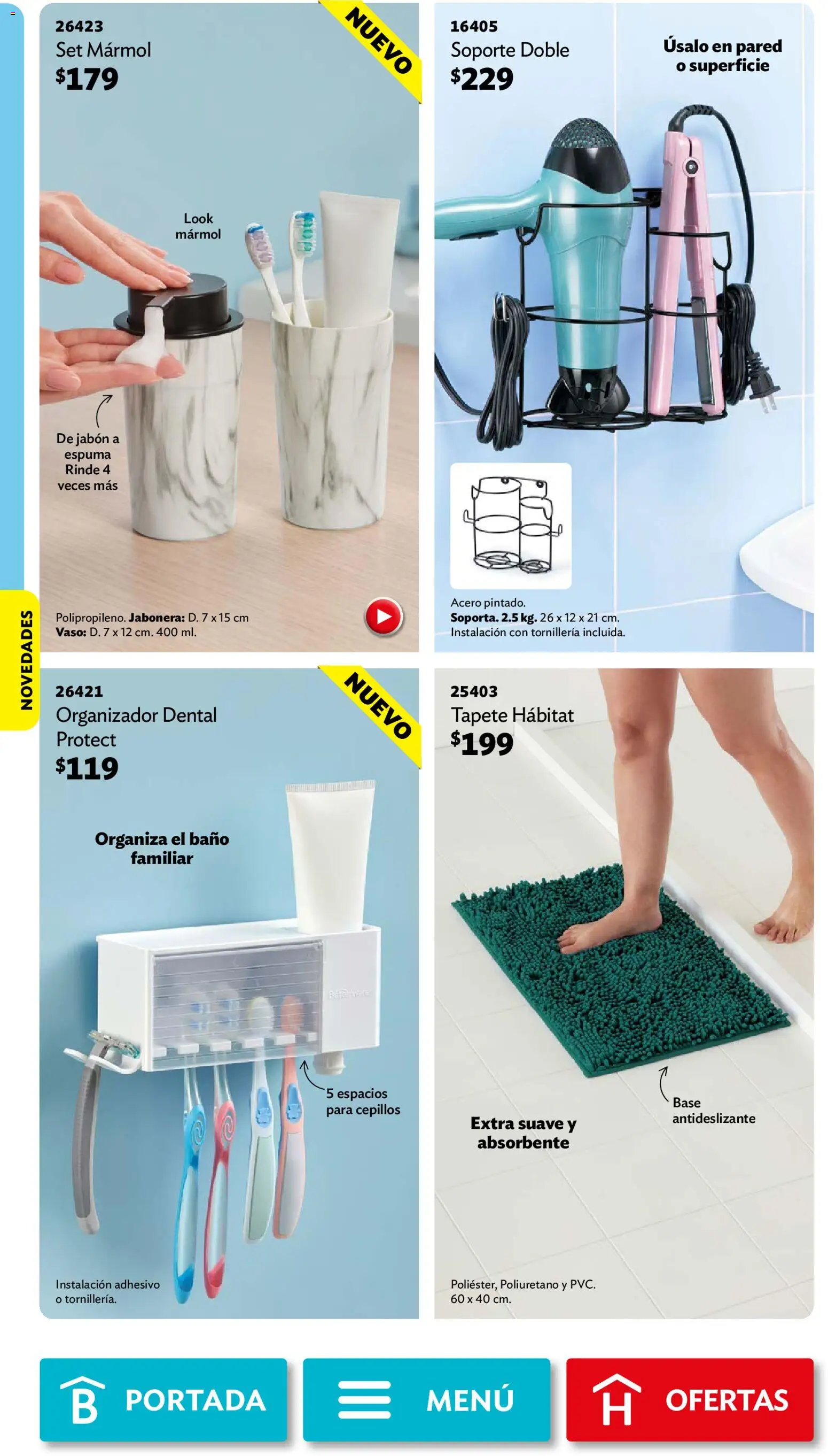Nuevas ofertas de Betterware válidas en toda la República Mexicana desde el 28/09/2026. ¡Encuentra las mejores ofertas en Betterware campaña 10 2026! | Página: 80