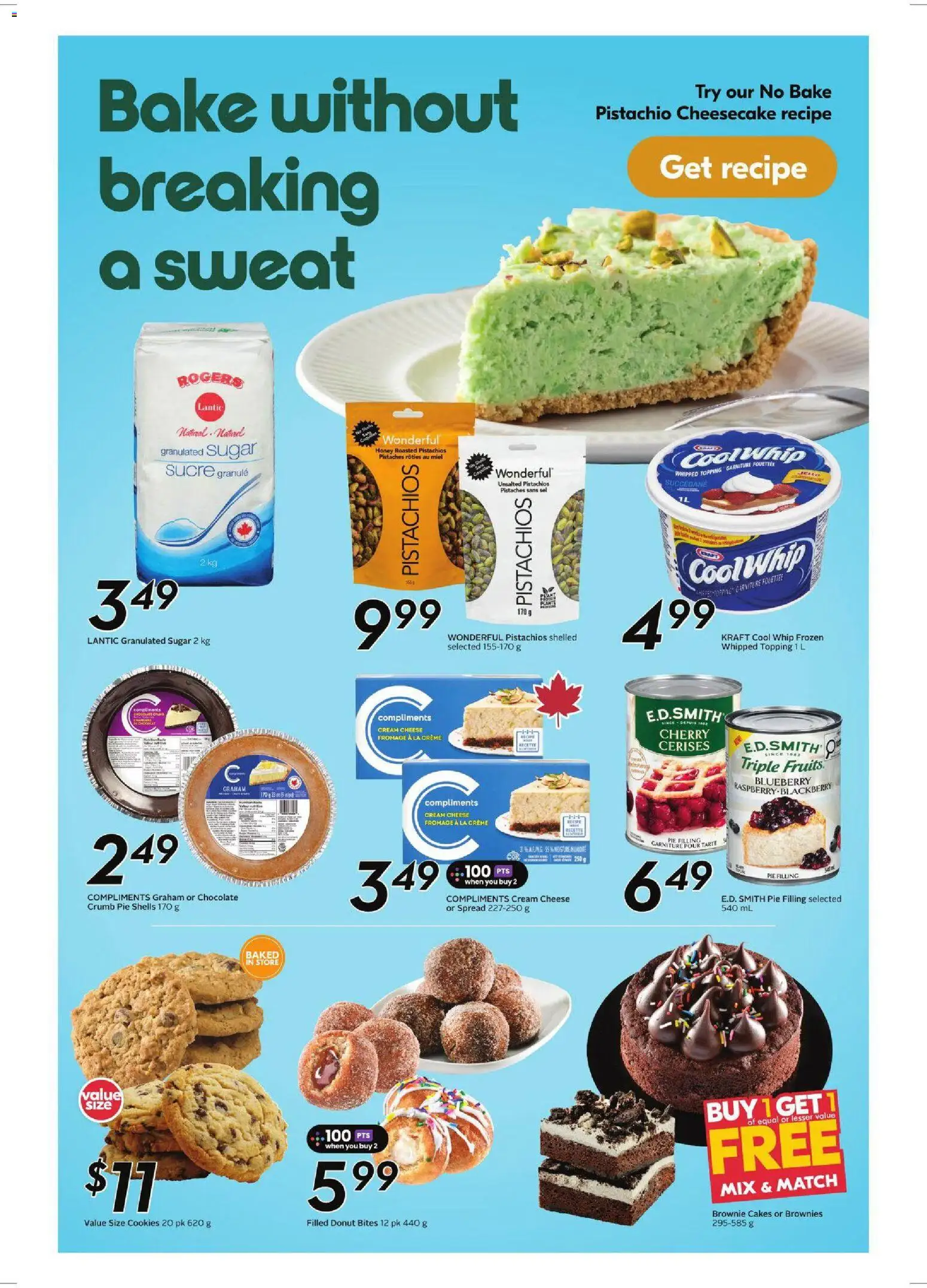 Sobeys flyer valid from Jul 16, 2026 | Page: 19 | Products: Cream, Cookies, Cheese, Chocolate