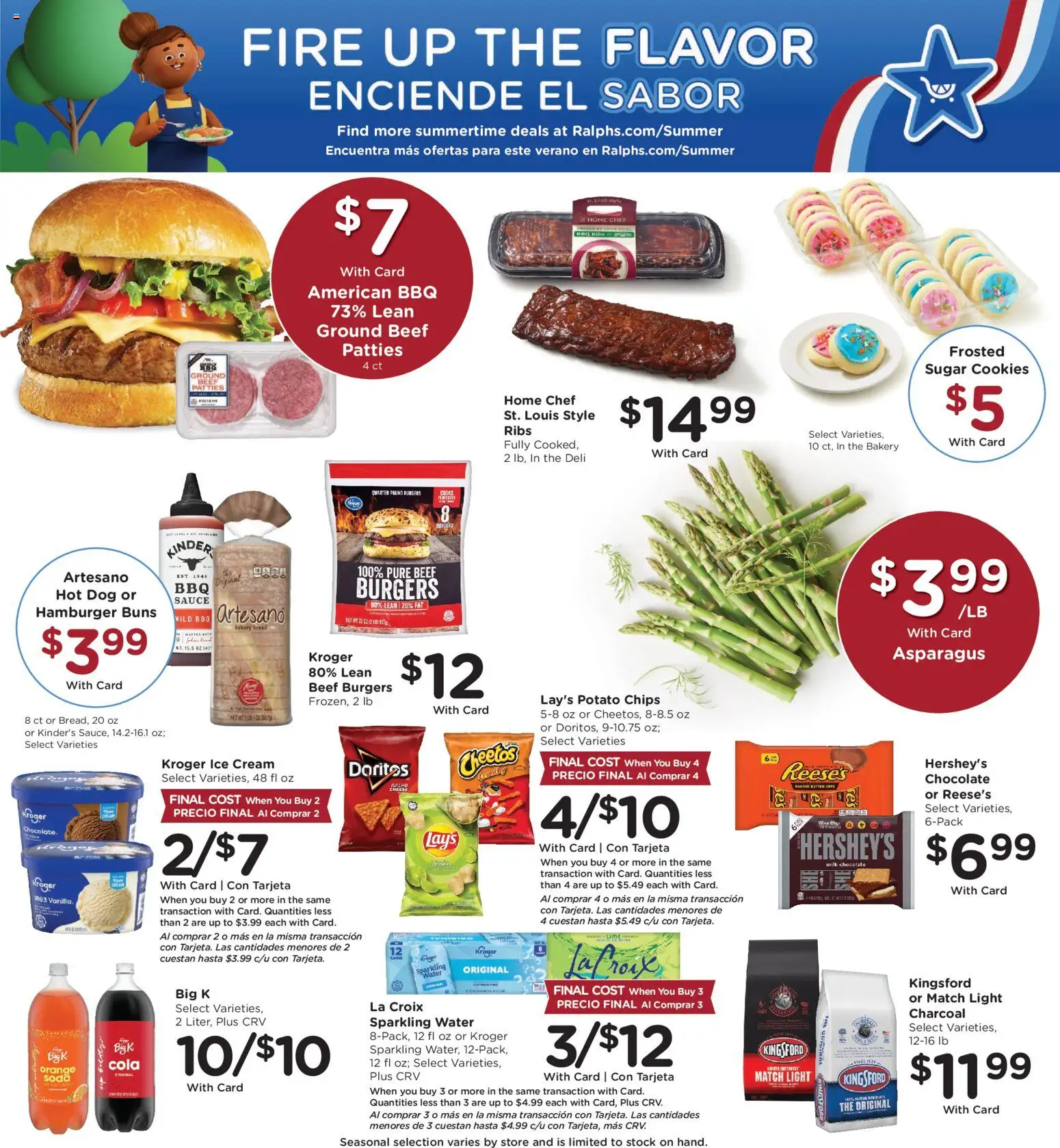 Ralphs Weekly Ad - valid from 07/29/2026 | Page: 11 | Products: Bakery, Asparagus, Cookies, Sugar