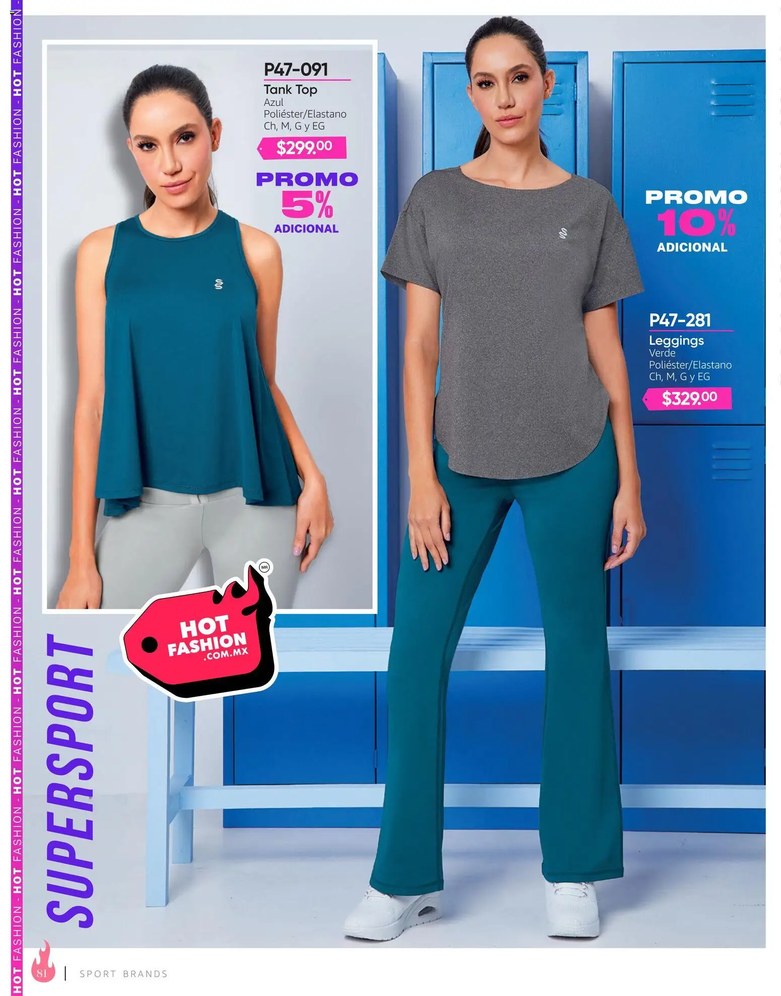 Nuevas ofertas de Cklass válidas en toda la República Mexicana desde el 03/08/2026. ¡Encuentra las mejores ofertas en Cklass catálogo Hot Fashion Ropa! | Página: 163 | Productos: Leggings, Top