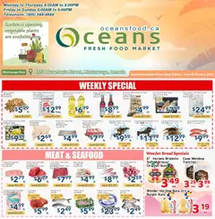 Preview of Oceans weekly flyer - Mississauga from shop Oceans valid from 12.06.2026