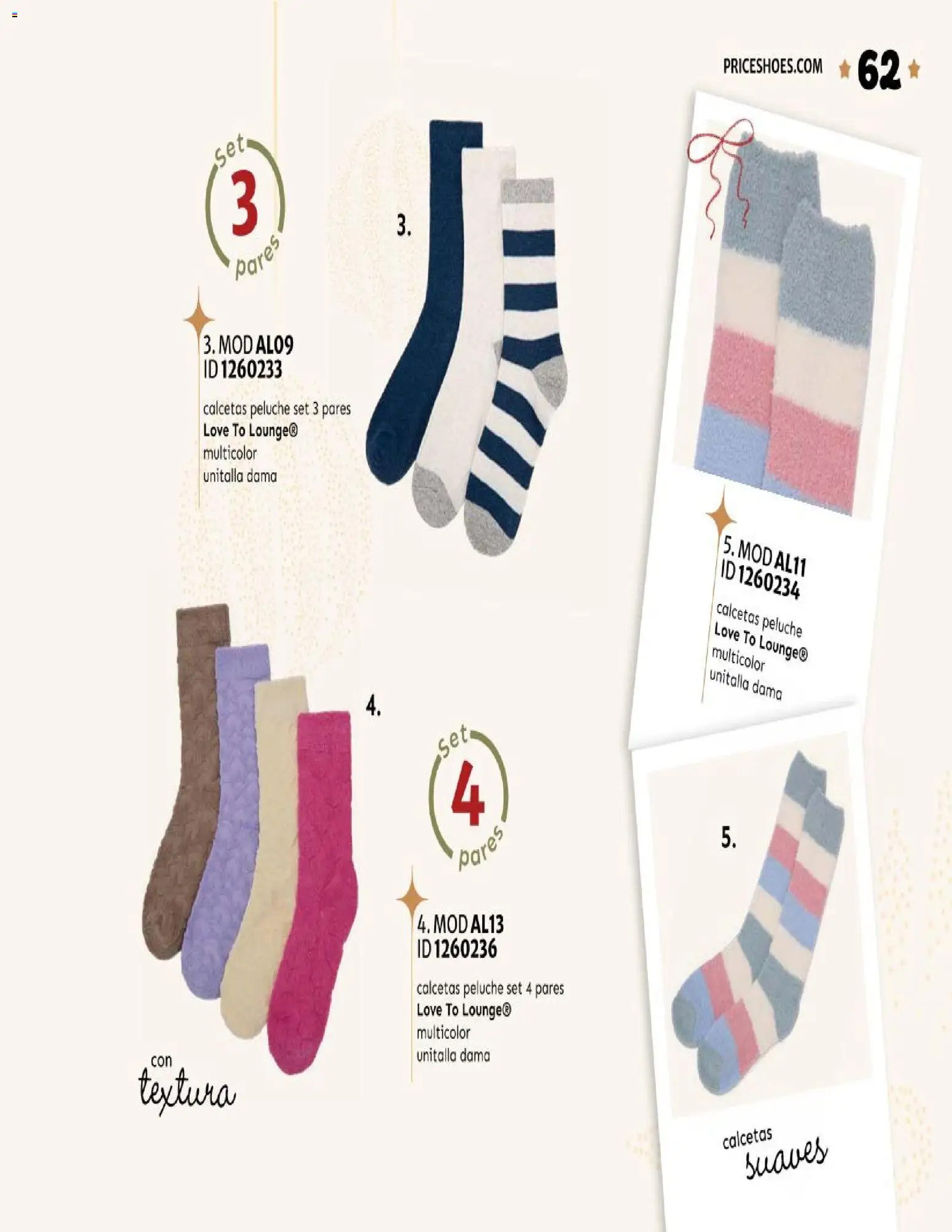 Nuevas ofertas de Price Shoes válidas en toda la República Mexicana desde el 15/10/2026. ¡Encuentra las mejores ofertas en Price Shoes catálogo Navidad Home! | Página: 63
