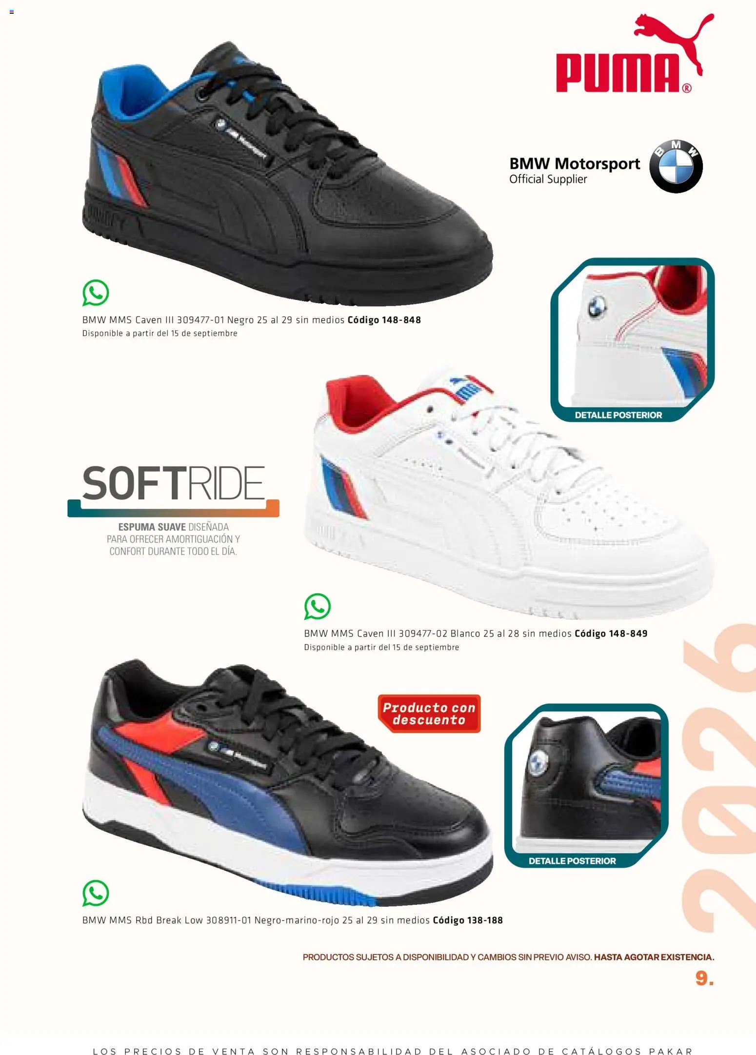 Nuevas ofertas de SC Pakar válidas en toda la República Mexicana desde el 28/08/2026. ¡Encuentra las mejores ofertas en SC Pakar catálogo Premium Men Tomo 2! | Página: 9 | Productos: Espuma