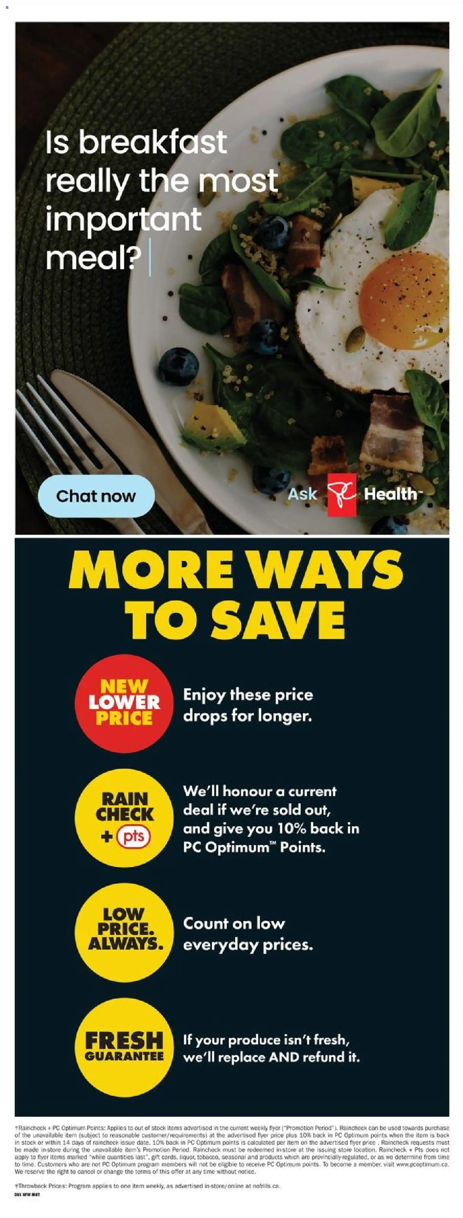 No Frills flyer valid from Oct 15, 2026 | Page: 20