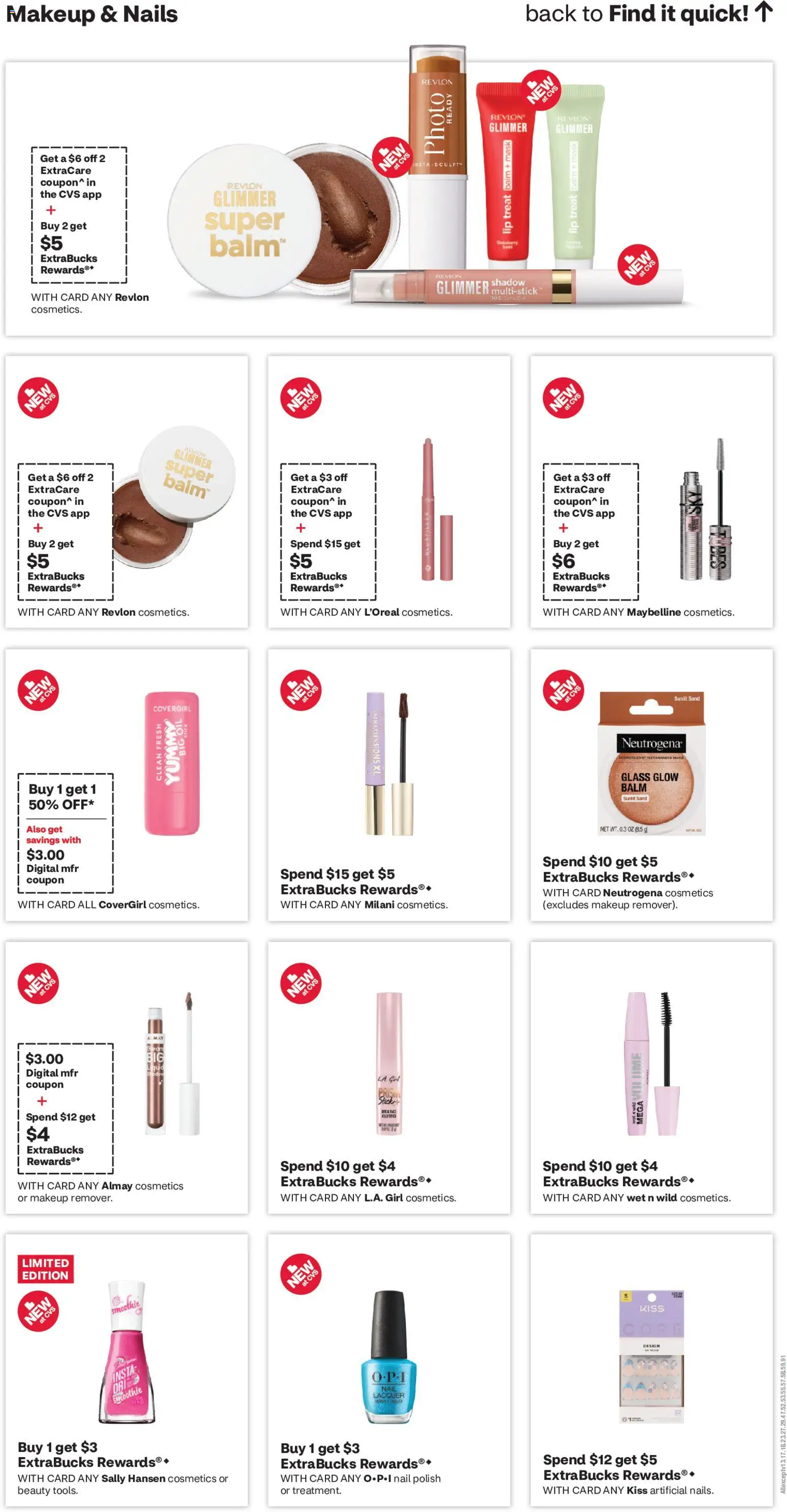 CVS Pharmacy Weekly Ad - valid from 08/09/2026 | Page: 11 | Products: Nail, Mask, Oil, Smoothie