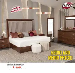 Vista previa de Muebles Dico catálogo, nuevo folleto de la tienda, válido en México a partir del 01/07/2026 | Página: 7 | Productos: Cabecera, Espejo