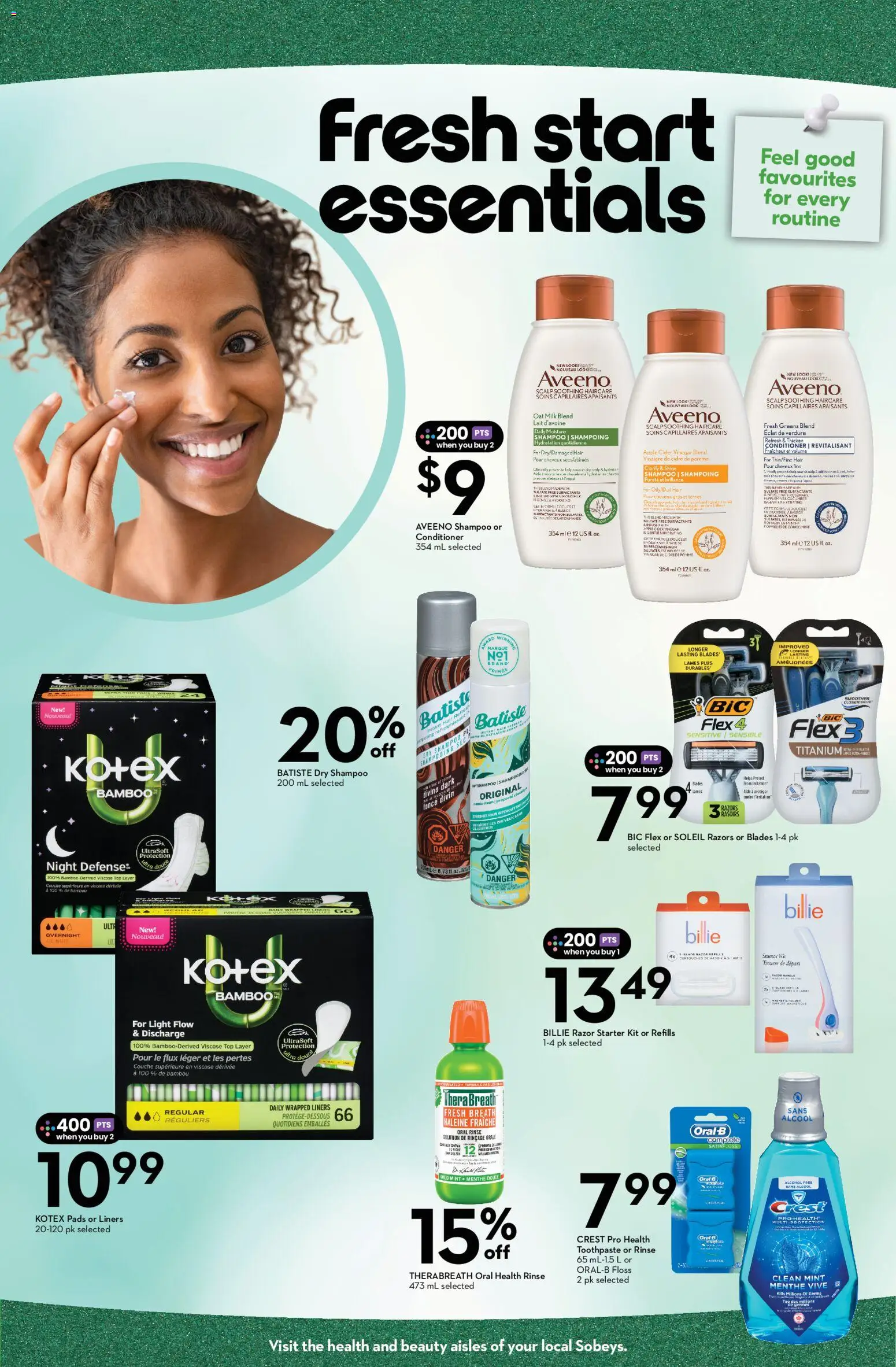 Sobeys flyer valid from Aug 13, 2026 | Page: 5 | Products: Alcohol, Vinegar, Cucumber, Milk