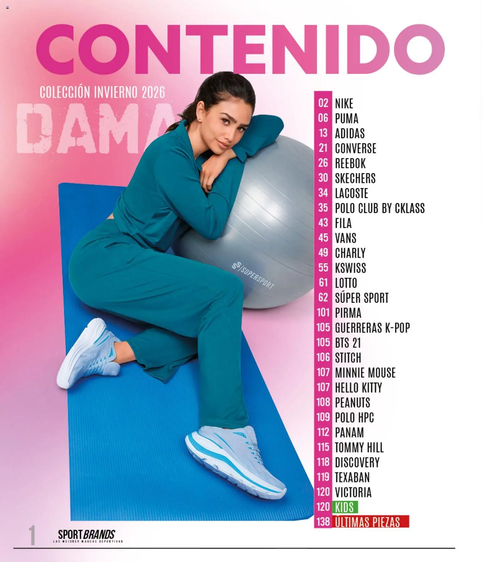 Nuevas ofertas de Cklass válidas en toda la República Mexicana desde el 11/09/2026. ¡Encuentra las mejores ofertas en Cklass catálogo Sportbrands Dama Invierno! | Página: 2 | Productos: Mouse