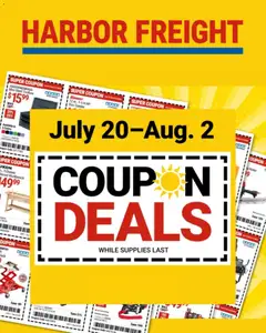 Preview of Harbor Freight weekly ads valid from 07/20/2026