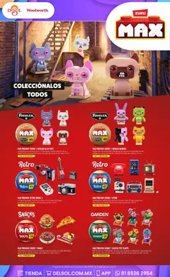Vista previa de Del Sol y Woolworth catálogo El Castillo del Juguete, nuevo folleto de la tienda, válido en México a partir del 01/10/2026 | Página: 127 | Productos: Snacks, Maceta
