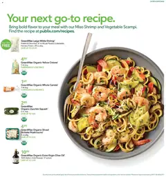Preview of Publix weekly ads valid from 20.05.2026 | Page: 11 | Products: Mushrooms, Zucchini, Bag