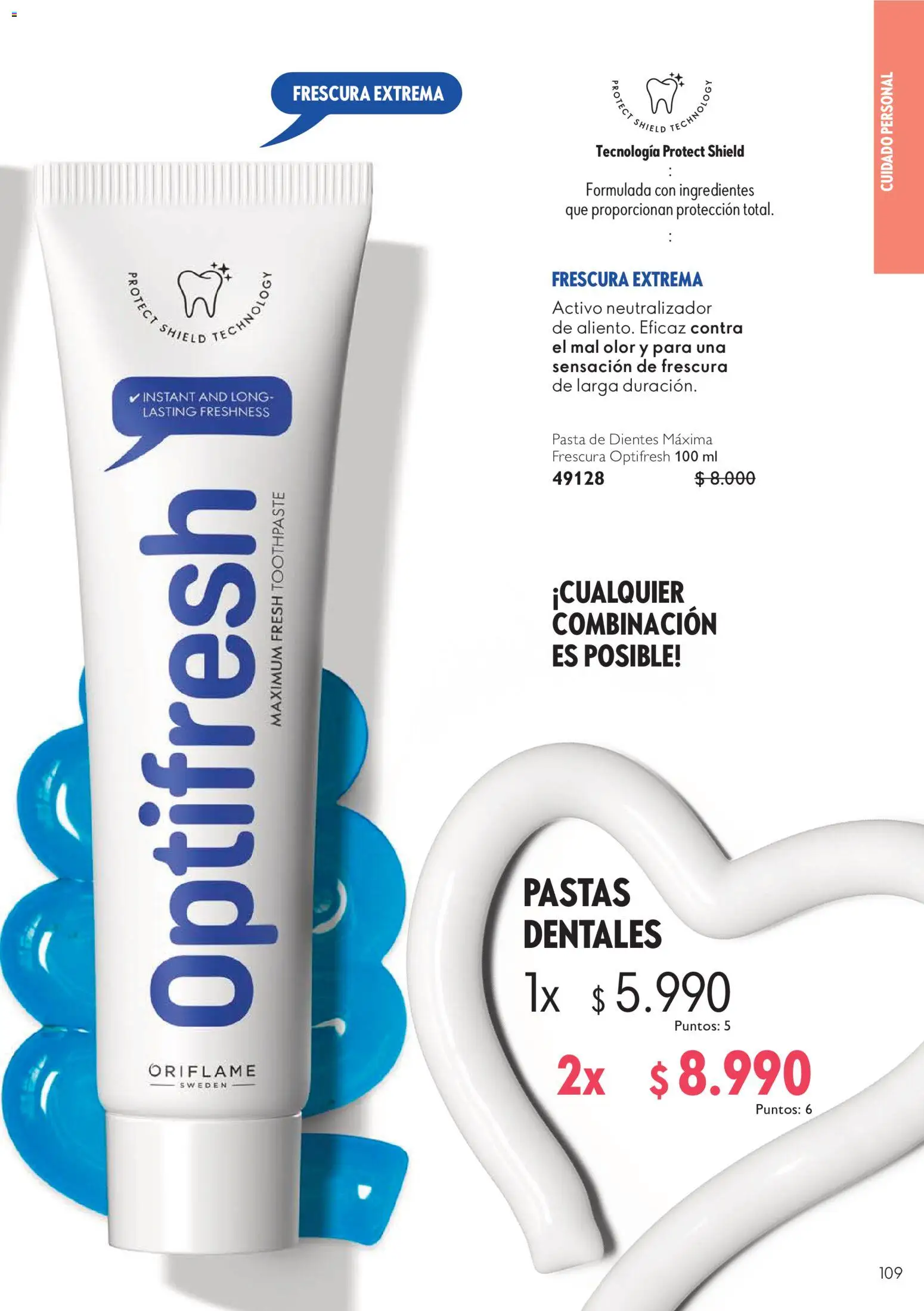 Oriflame catálogo │ válido desde el 11.09.2026 | Página: 109 | Productos: Pastas, Pasta, Ingredientes