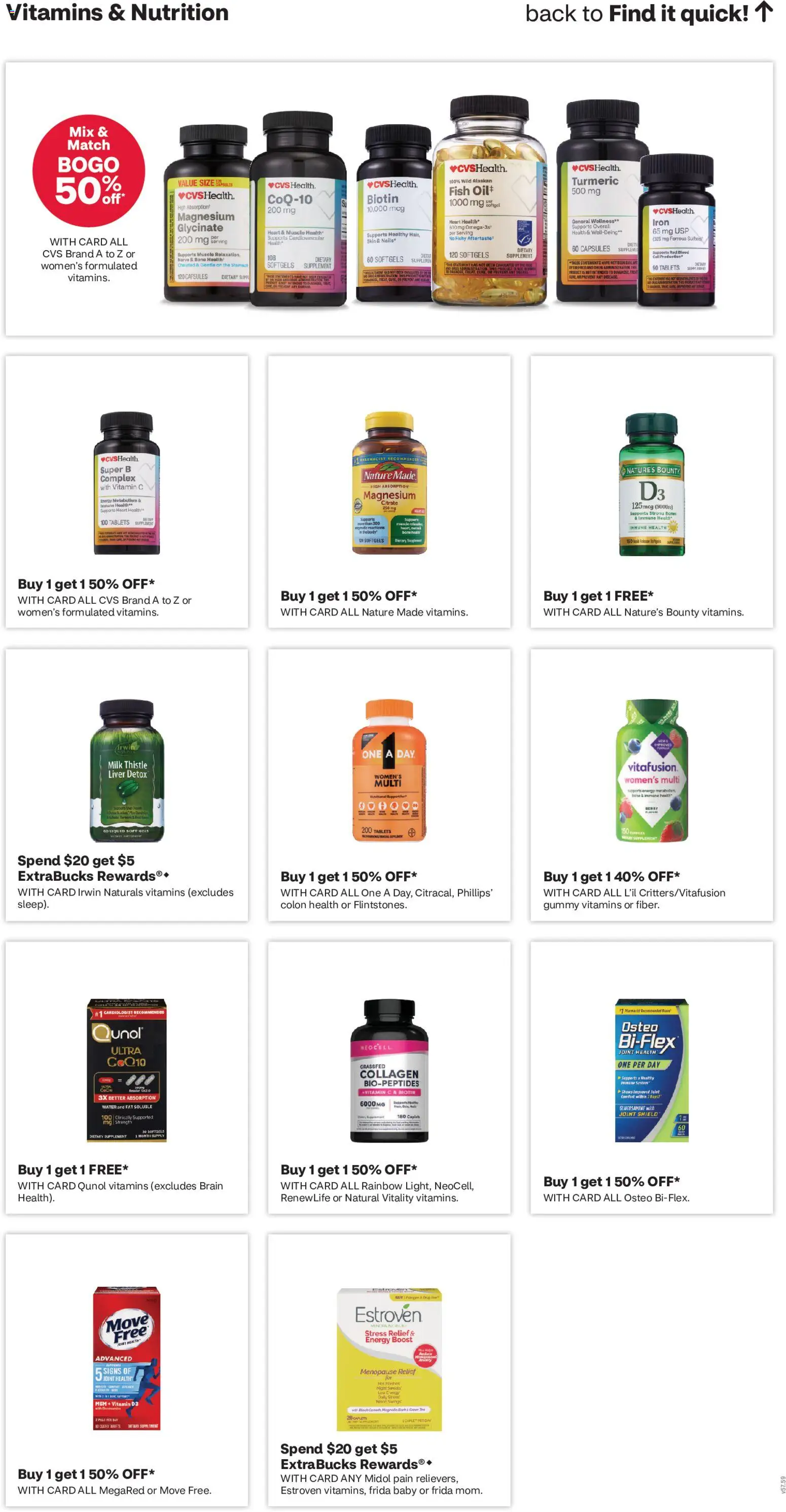 CVS Pharmacy Weekly Ad - WA - valid from 17.05.2026 | Page: 9