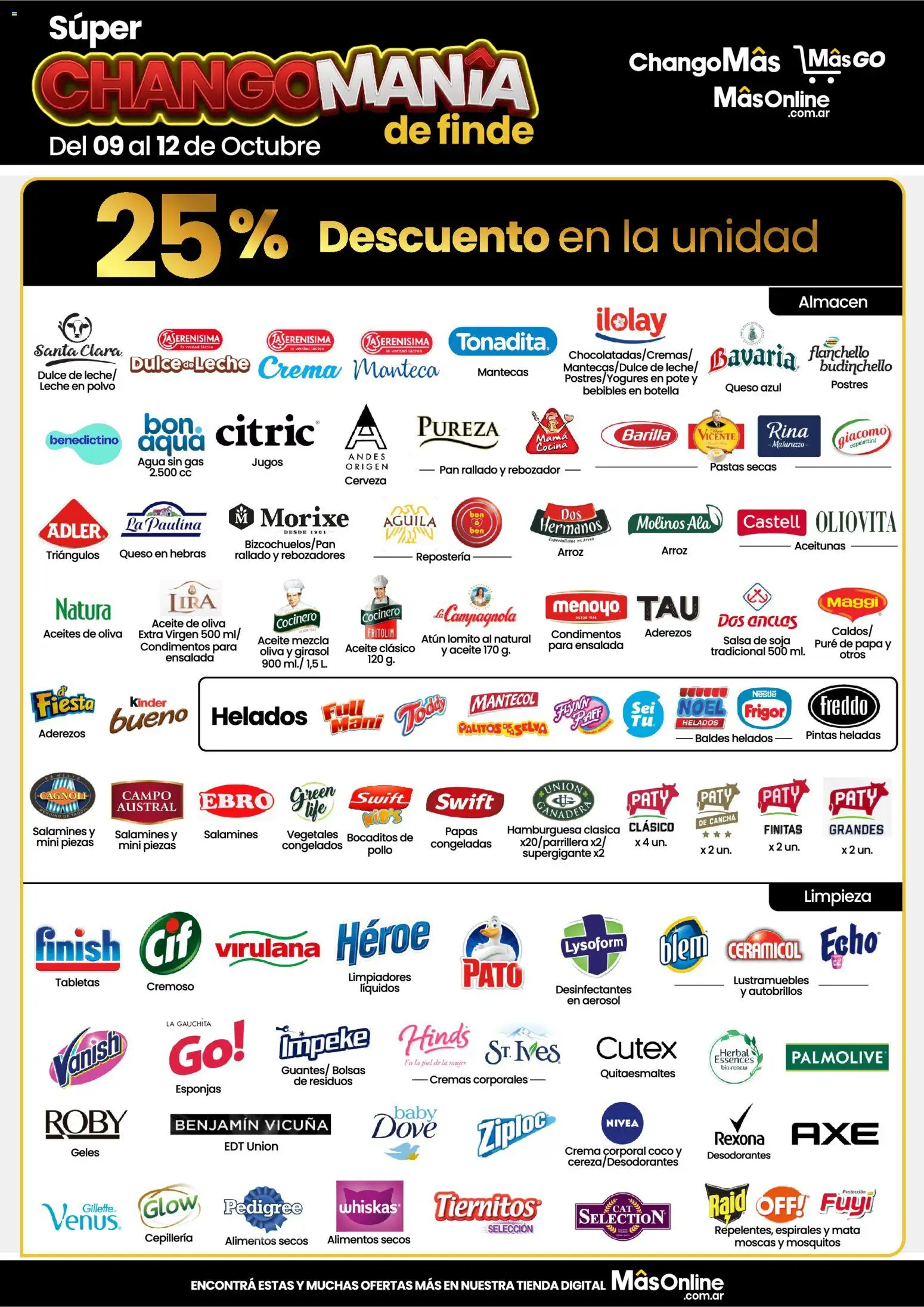 Changomas Changomania de finde │ válido desde el 09/10/2026 | Página: 4