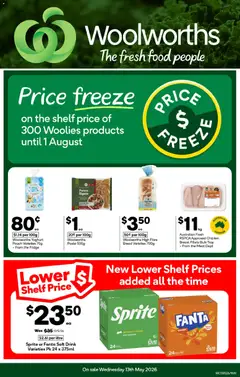 Preview of Woolworths catalogue WA - valid from 13.05.2026