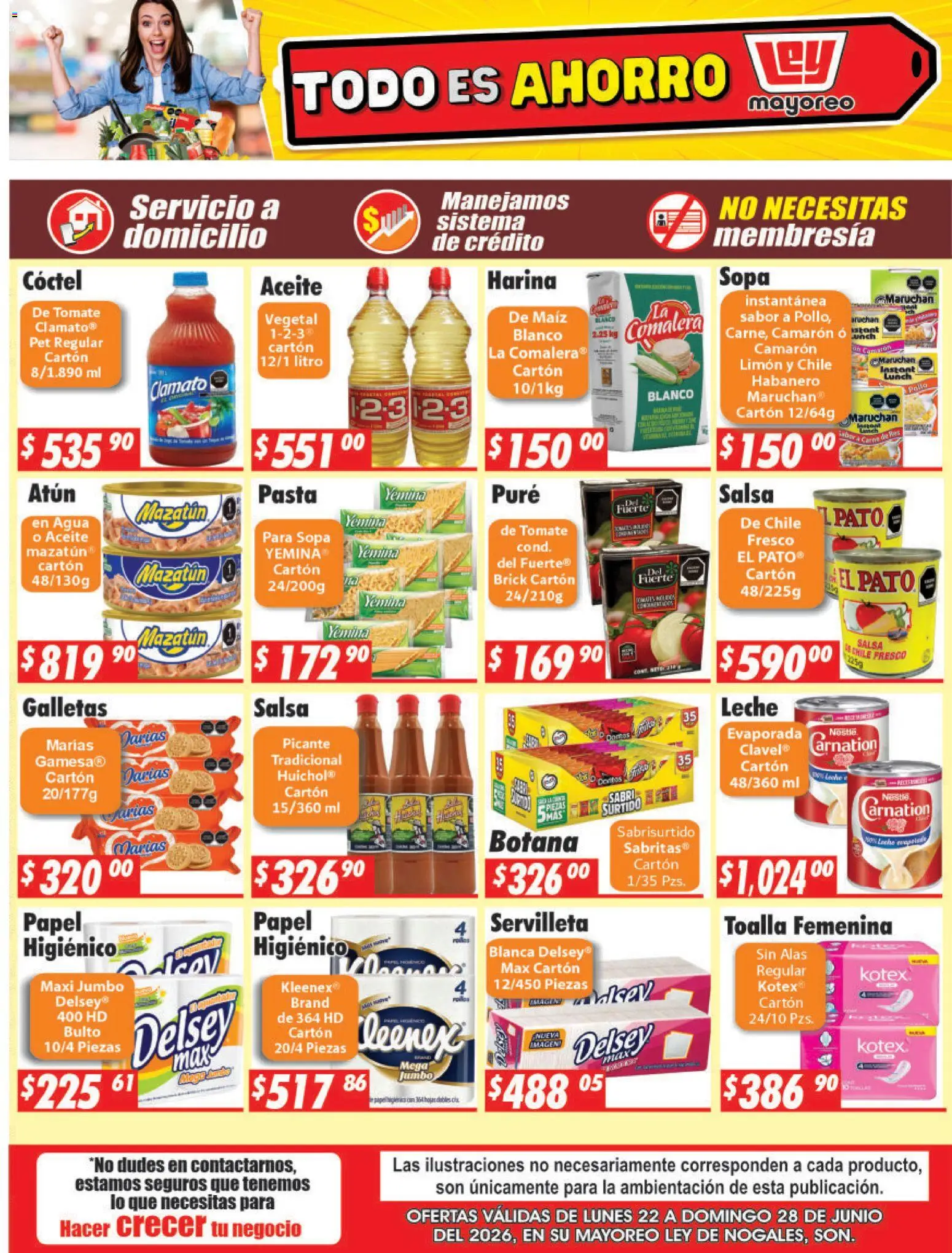 Nuevas ofertas de Casa Ley válidas en toda la República Mexicana desde el 22/06/2026. ¡Encuentra las mejores ofertas en Casa Ley folleto Nogales! | Página: 2
