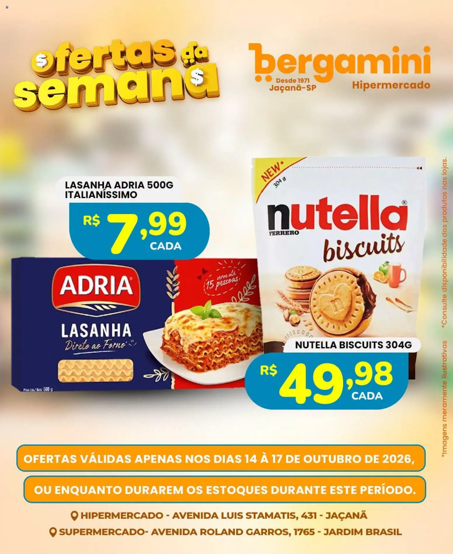 Supermercado Bergamini Folheto - válido de 14/10/2026 | Página: 27