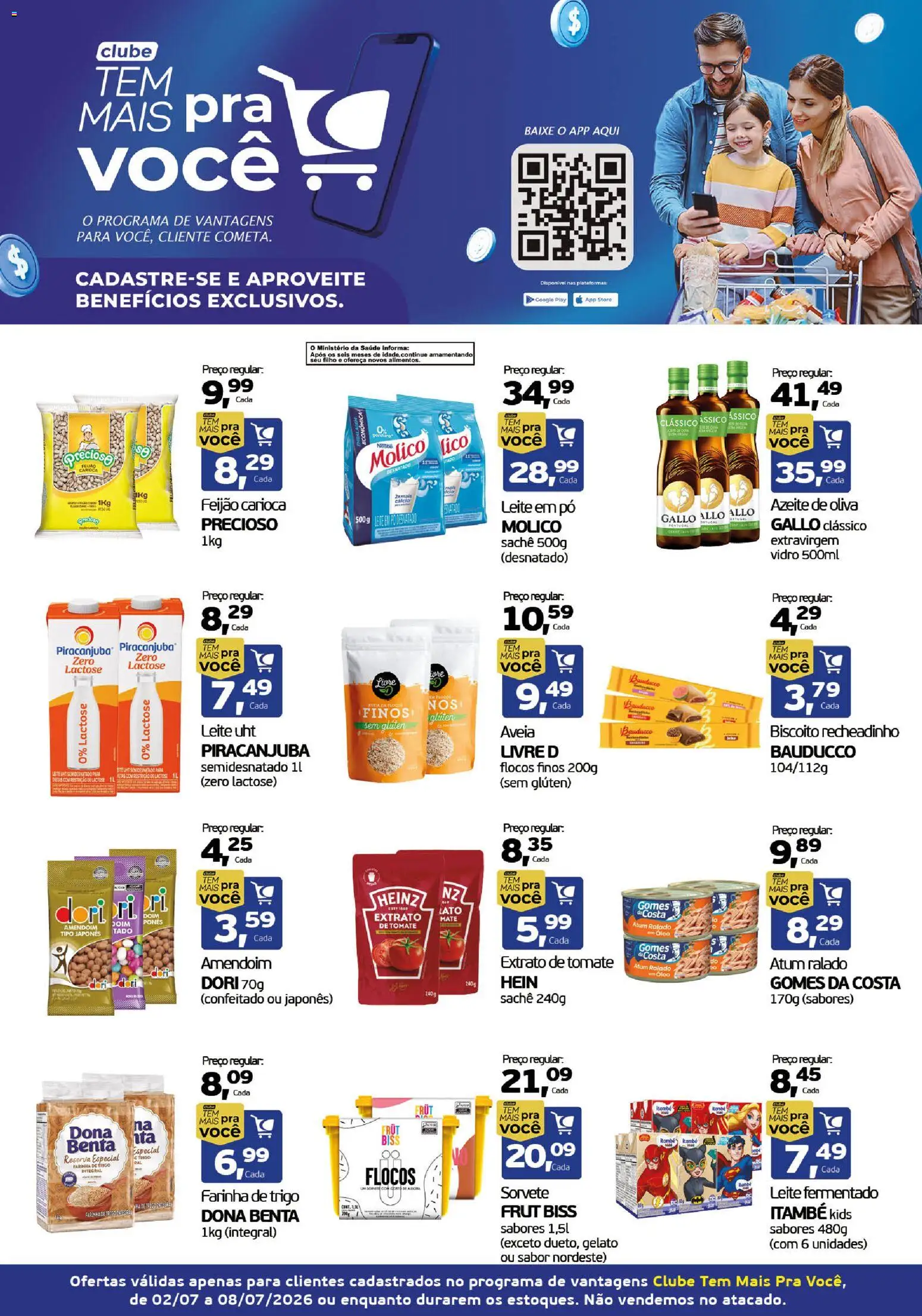 Cometa Supermercados Folheto - válido de 02/07/2026 | Página: 1
