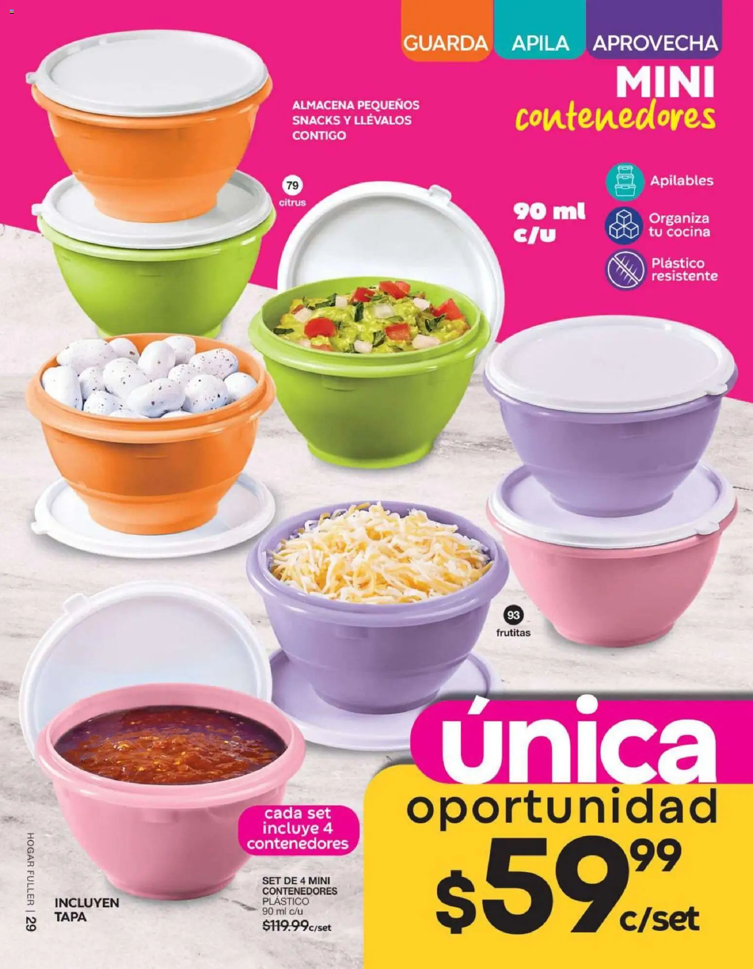 Nuevas ofertas de Fuller válidas en toda la República Mexicana desde el 02/09/2026. ¡Encuentra las mejores ofertas en Fuller campaña 11 2026! | Página: 16 | Productos: Snacks, Cocina