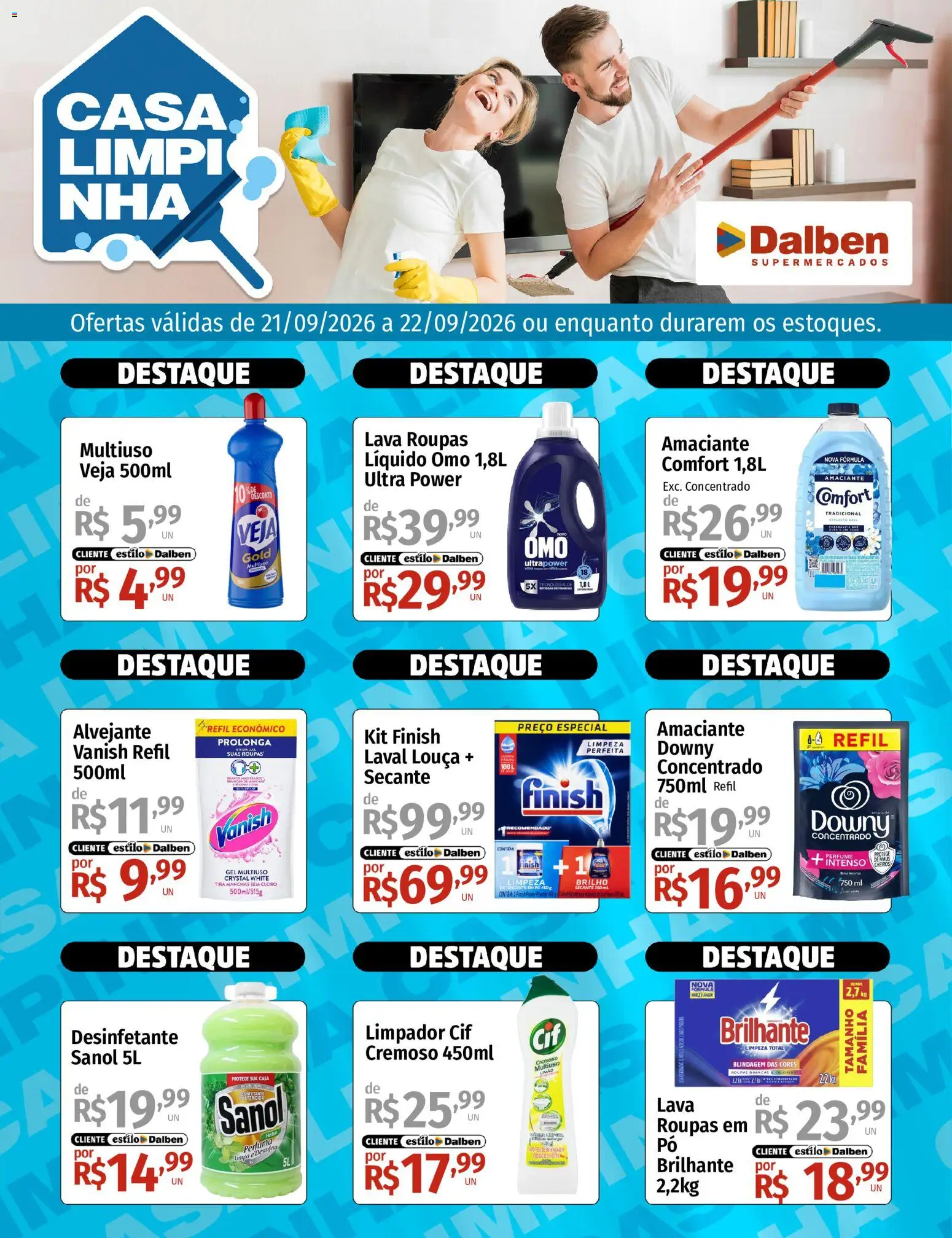 Supermercado Dalben Segunda-feira 21 Setembro