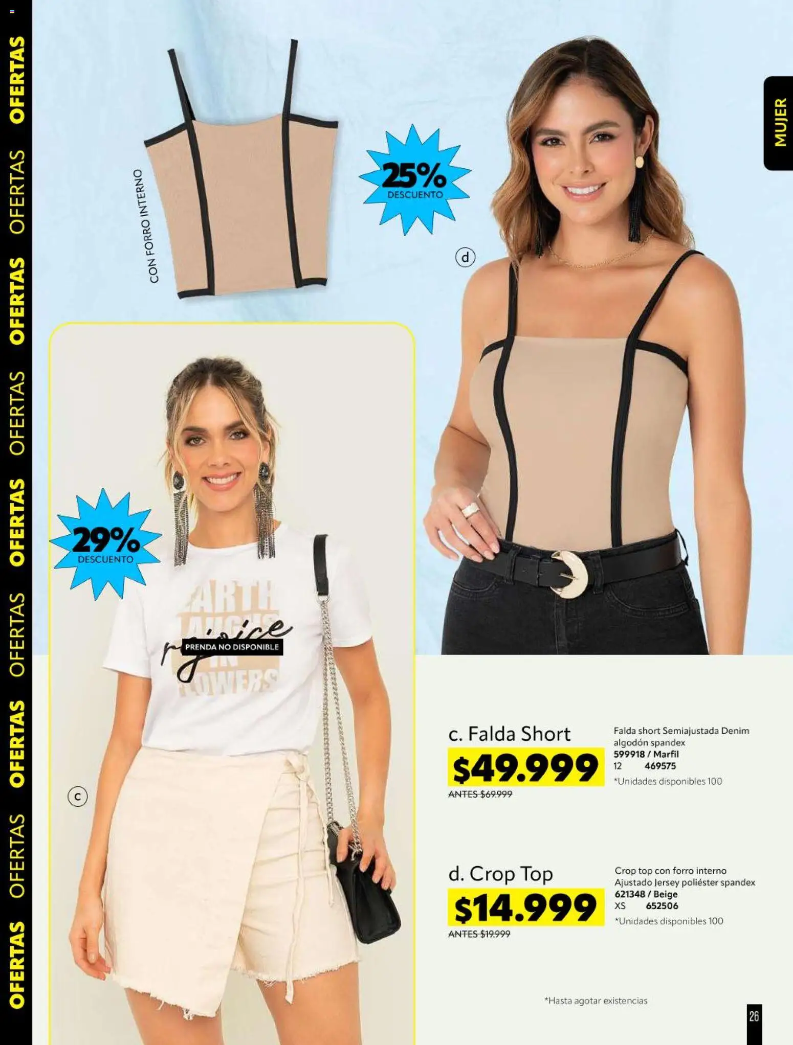 Carmel revista - valida desde el 11/08/2026 | Página: 247 | Productos: Algodón, Falda, Short, Top