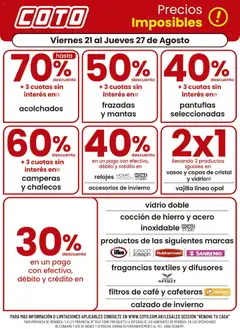 Vista previa Coto - Renova Clases válido desde el 21/08/2026