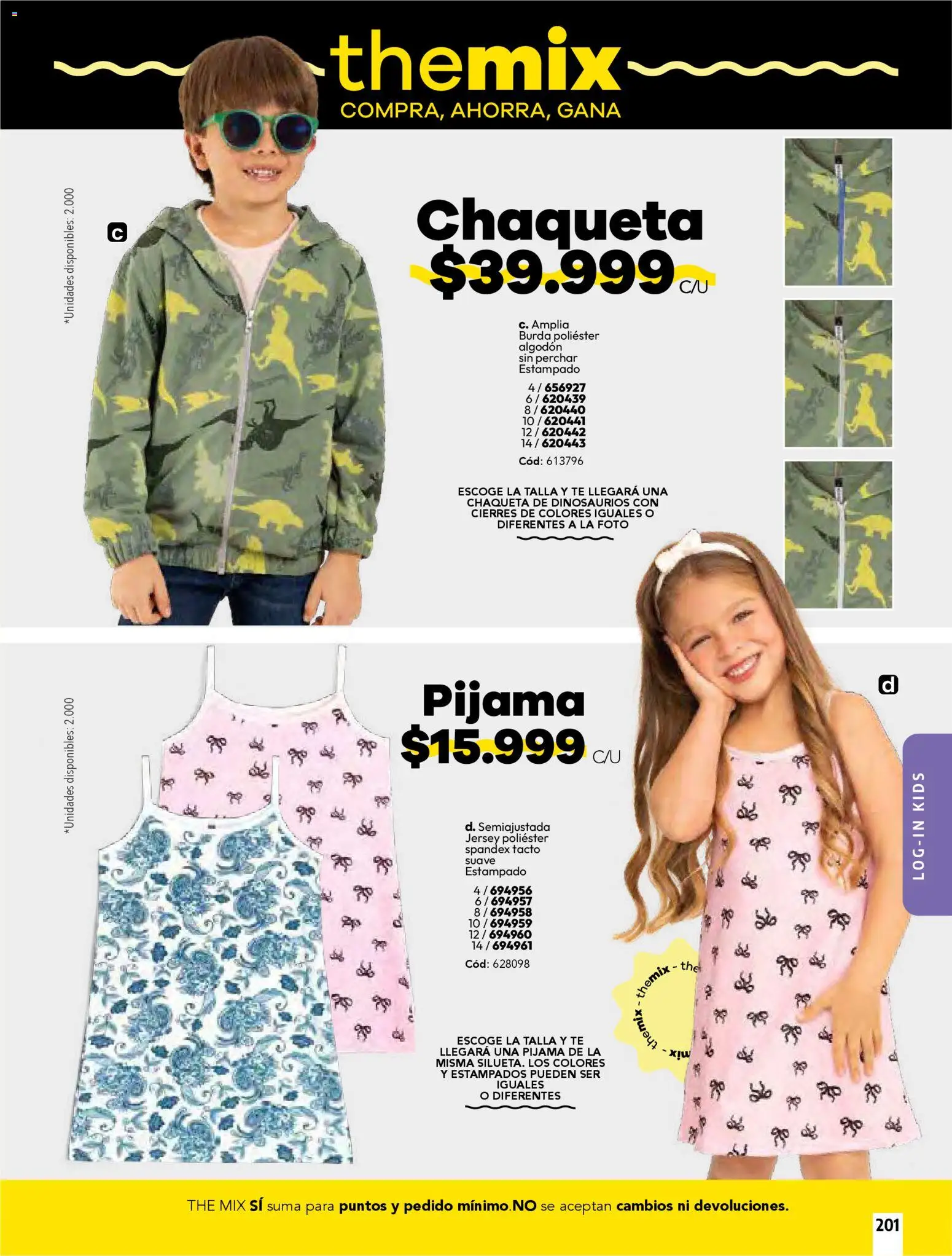 Pacifika revista - valida desde el 01.03.2026 | Página: 203 | Productos: Té, Algodón, Chaqueta, Pijama