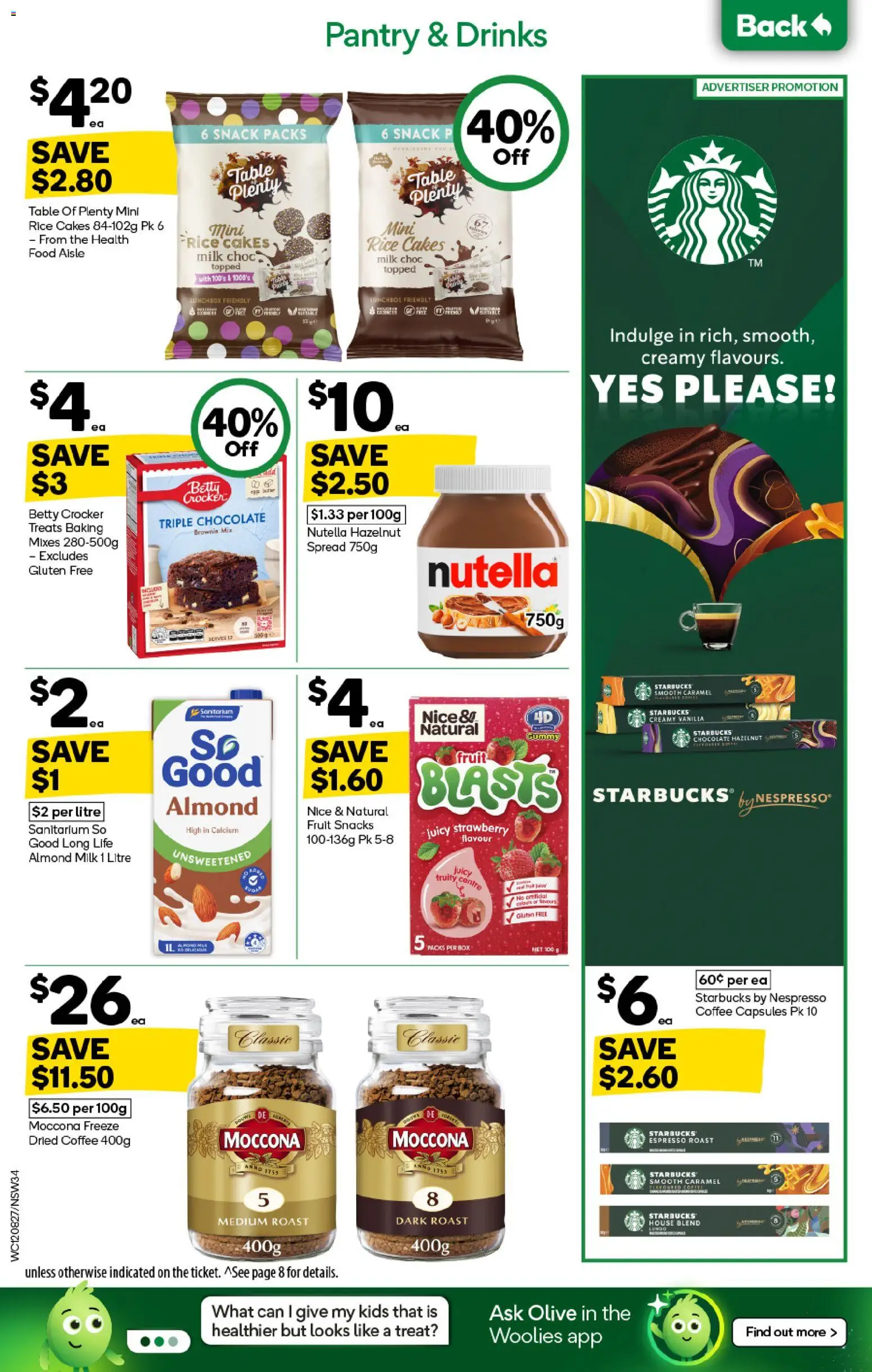 Woolworths catalogue - valid from 12/08/2026 | Page: 34 | Products: Drinks, Table, Snacks, Rice