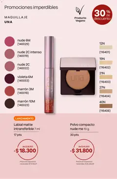 Vista previa Catálogo Natura Ciclo 7 válido desde el 06.05.2026 | Página: 45 | Productos: Maquillaje, Polvo, Polvo compacto