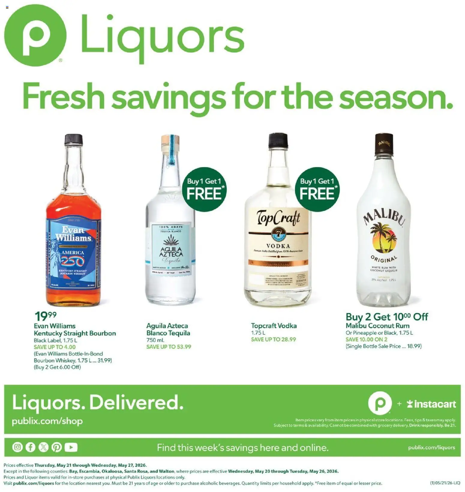 Publix Liquor - valid from 21.05.2026 | Page: 1
