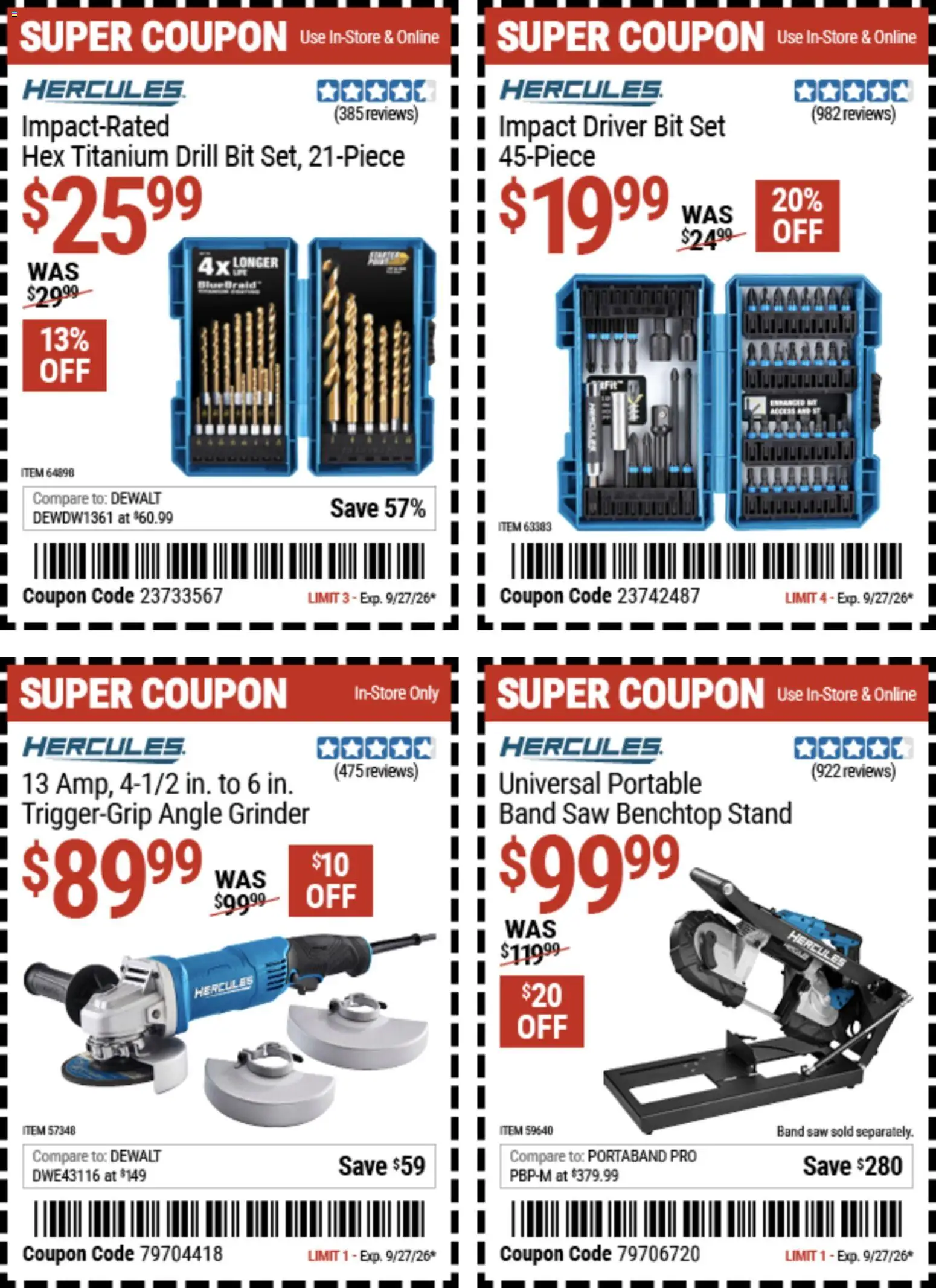 Harbor Freight Weekly Ad - valid from 09/14/2026 | Page: 15
