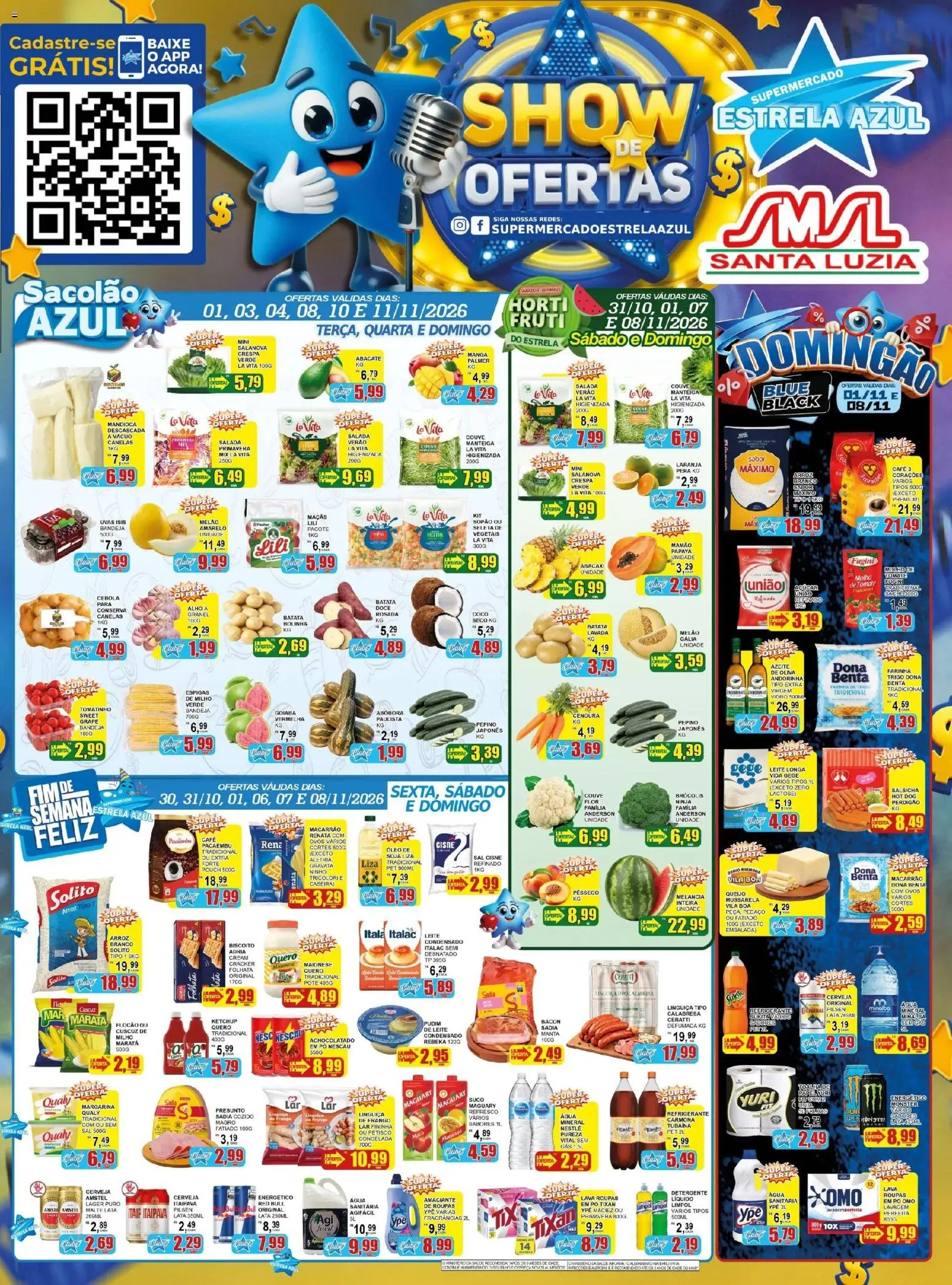 Estrela Azul Folheto - válido de 29/10/2026 | Página: 1
