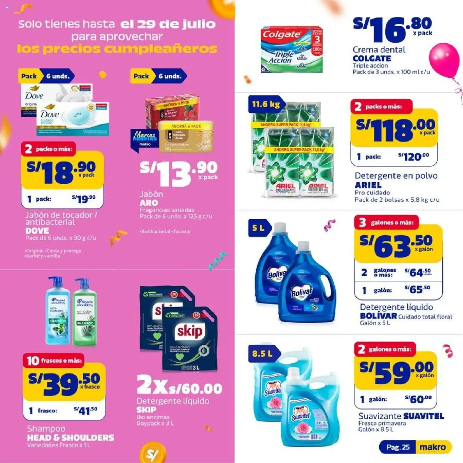 Catálogo Makro válido desde 14/07/2026 | Página: 25