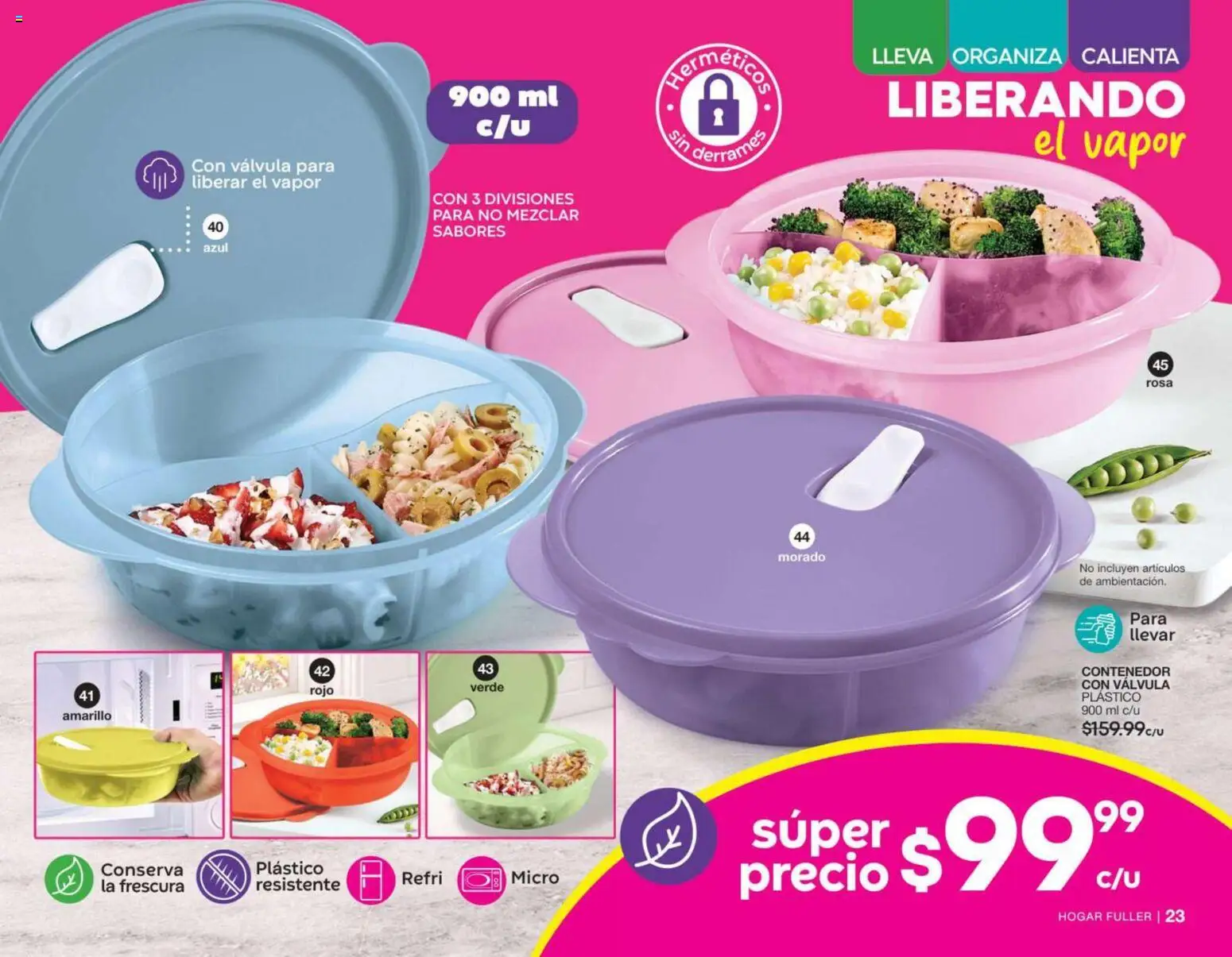 Nuevas ofertas de Fuller válidas en toda la República Mexicana desde el 02/09/2026. ¡Encuentra las mejores ofertas en Fuller campaña 11 2026! | Página: 13 | Productos: Válvula, Contenedor