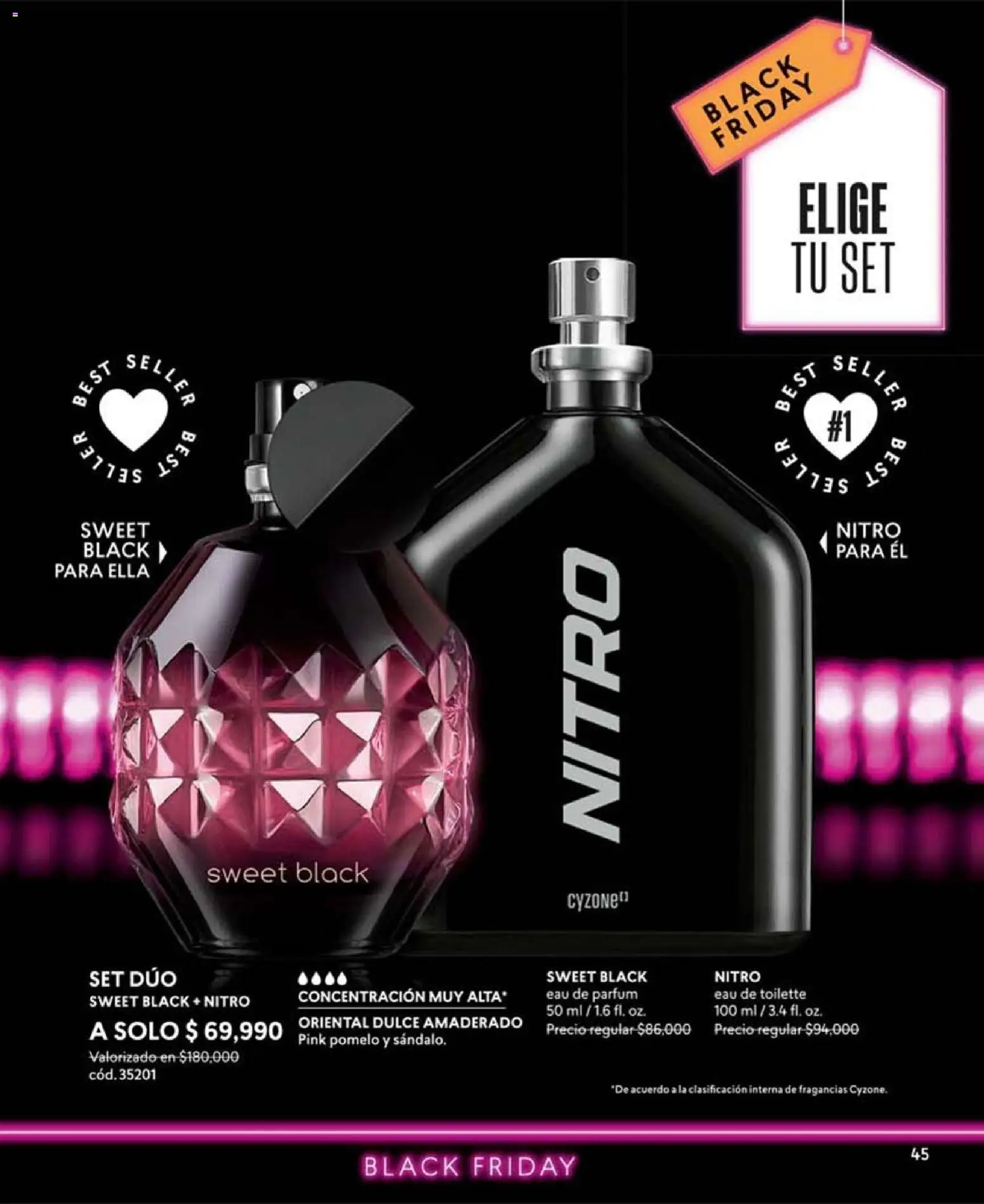 CyZone revista - valida desde el 30/10/2026 | Página: 45 | Productos: Eau de toilette