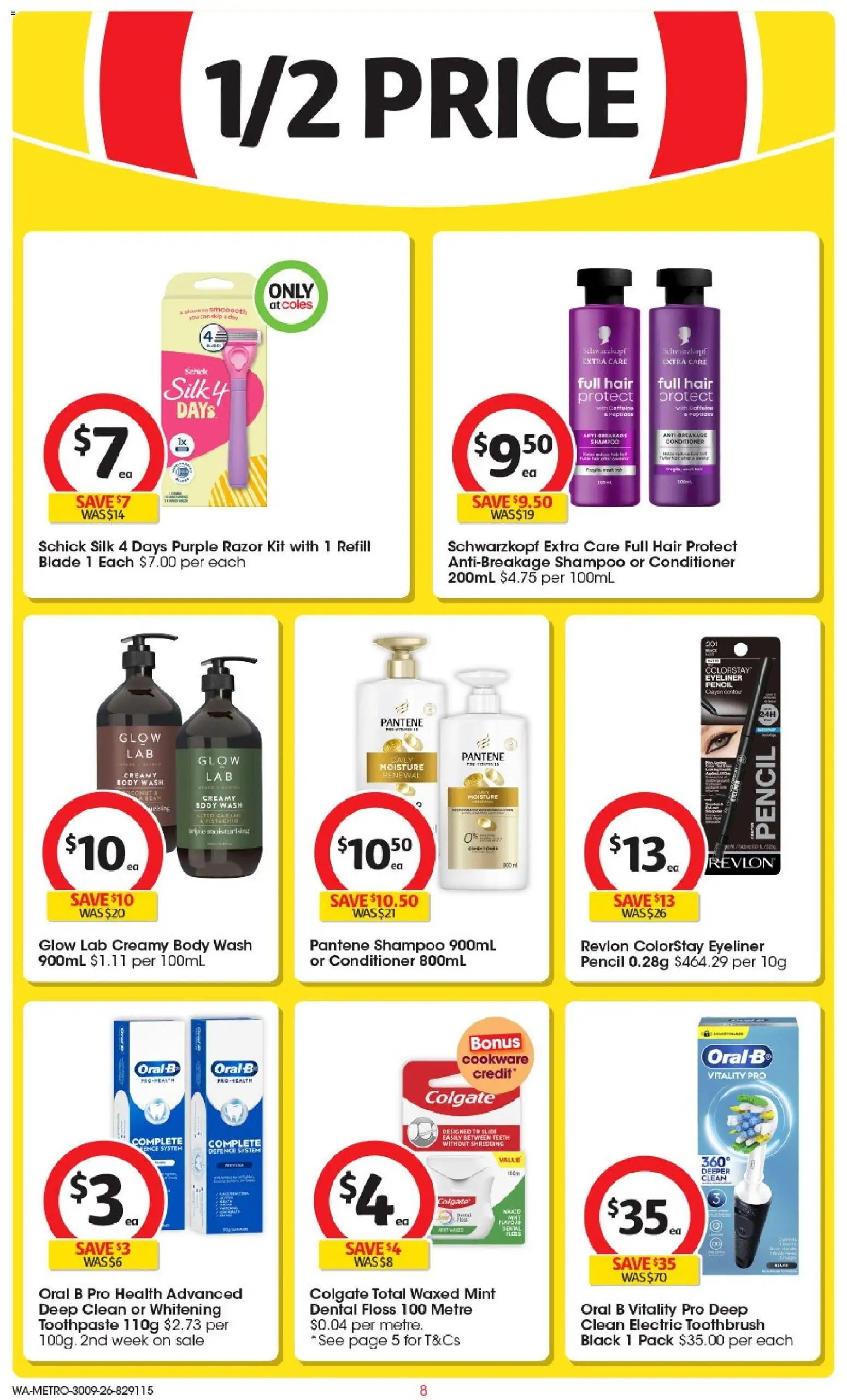 Coles catalogue - valid from 30/09/2026 | Page: 8 | Products: Liver, Oil, Fish, Fish oil