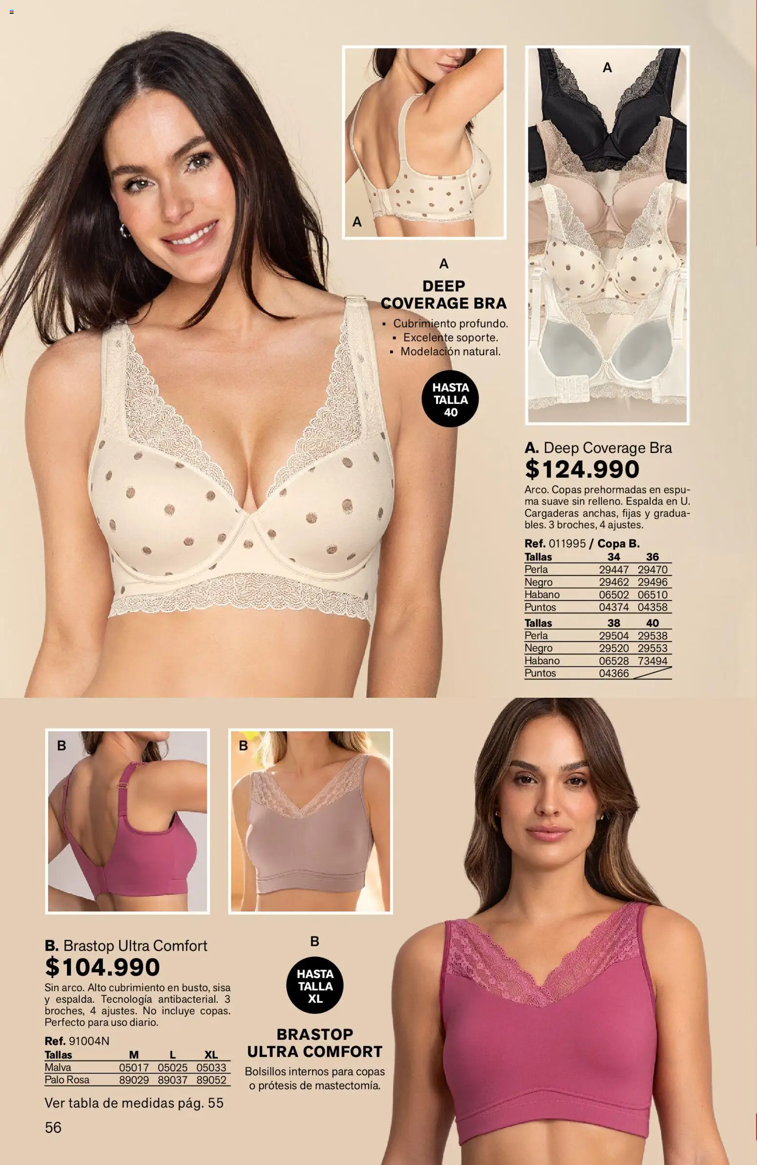 Leonisa revista - valida desde el 24/08/2026 | Página: 56 | Productos: Bolsillos