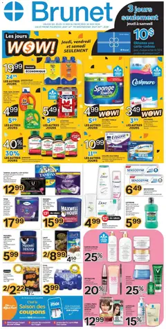 Preview of Brunet weekly flyer / circulaire from shop Brunet valid from 14.05.2026