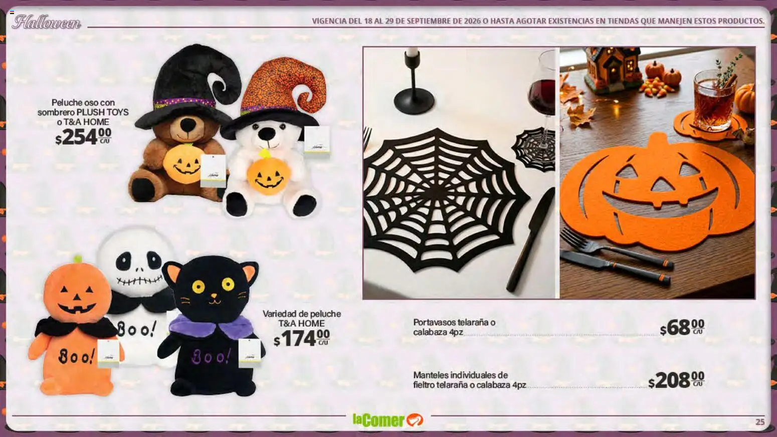 Nuevas ofertas de La Comer válidas en toda la República Mexicana desde el 18/09/2026. ¡Encuentra las mejores ofertas en La Comer folleto! | Página: 25